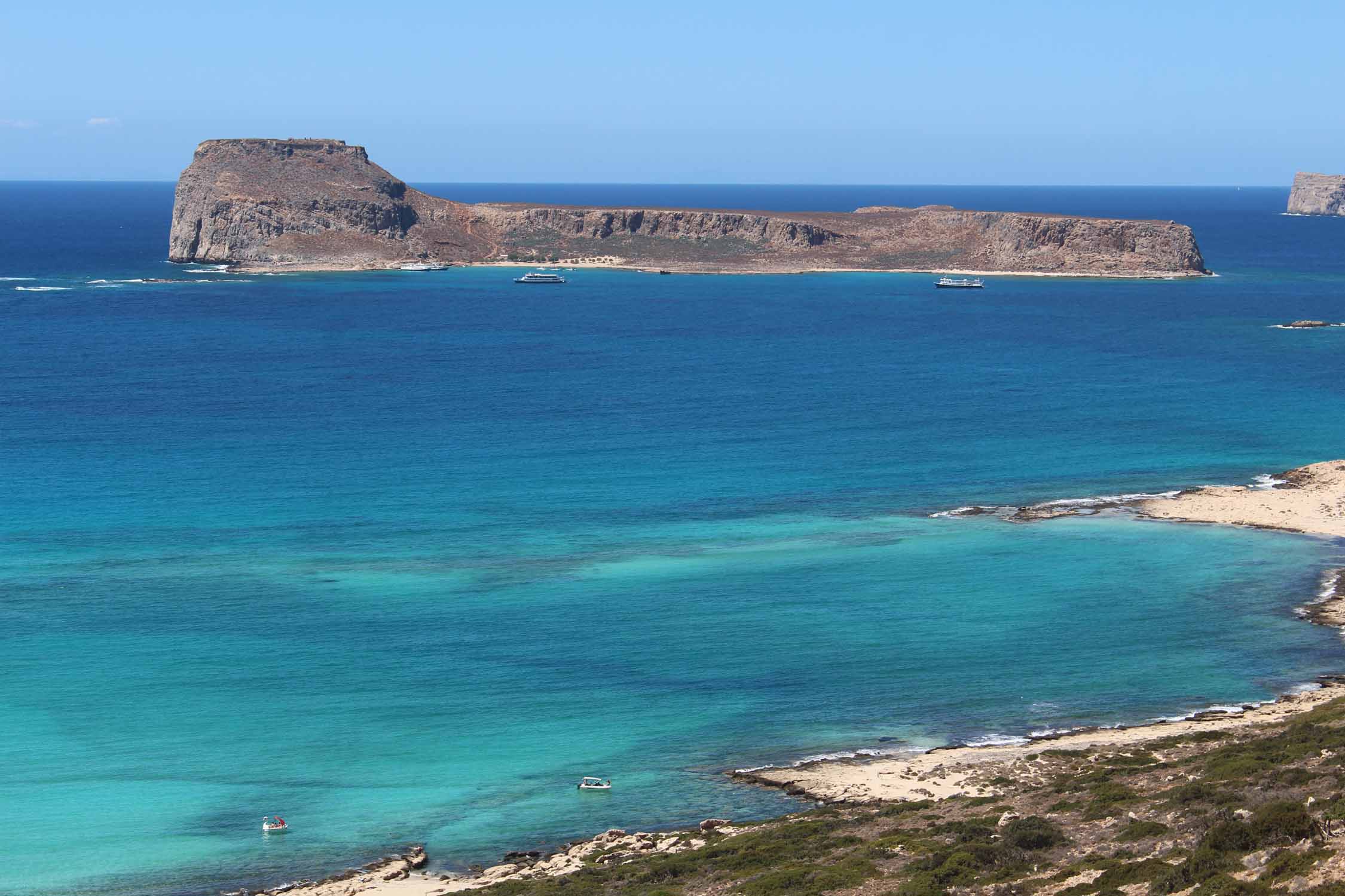 Crète, ile de Gramvousa