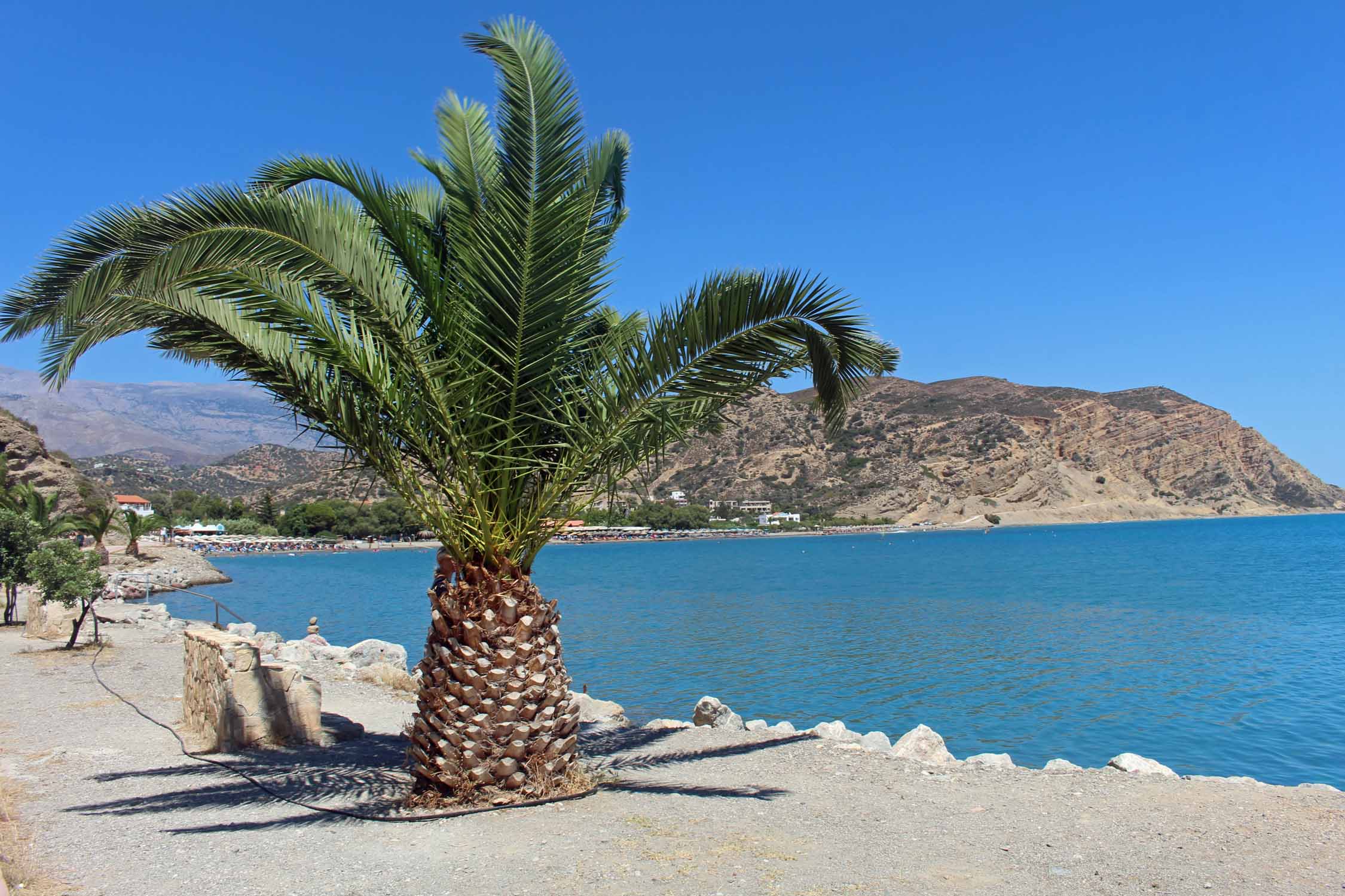 Crète, Agia Galini, panorama