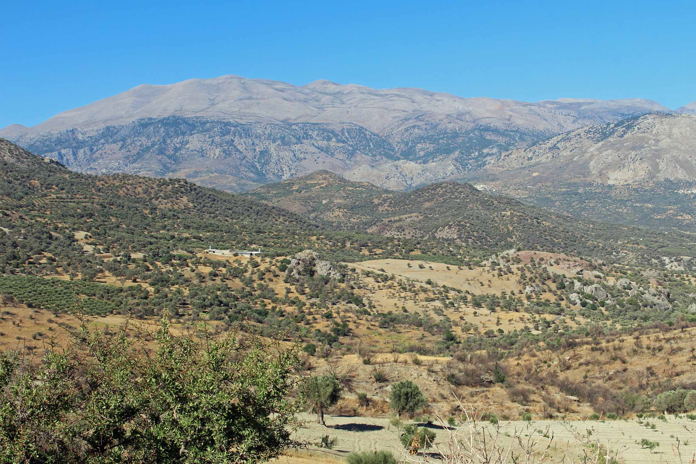 Crète, Melampes, paysage