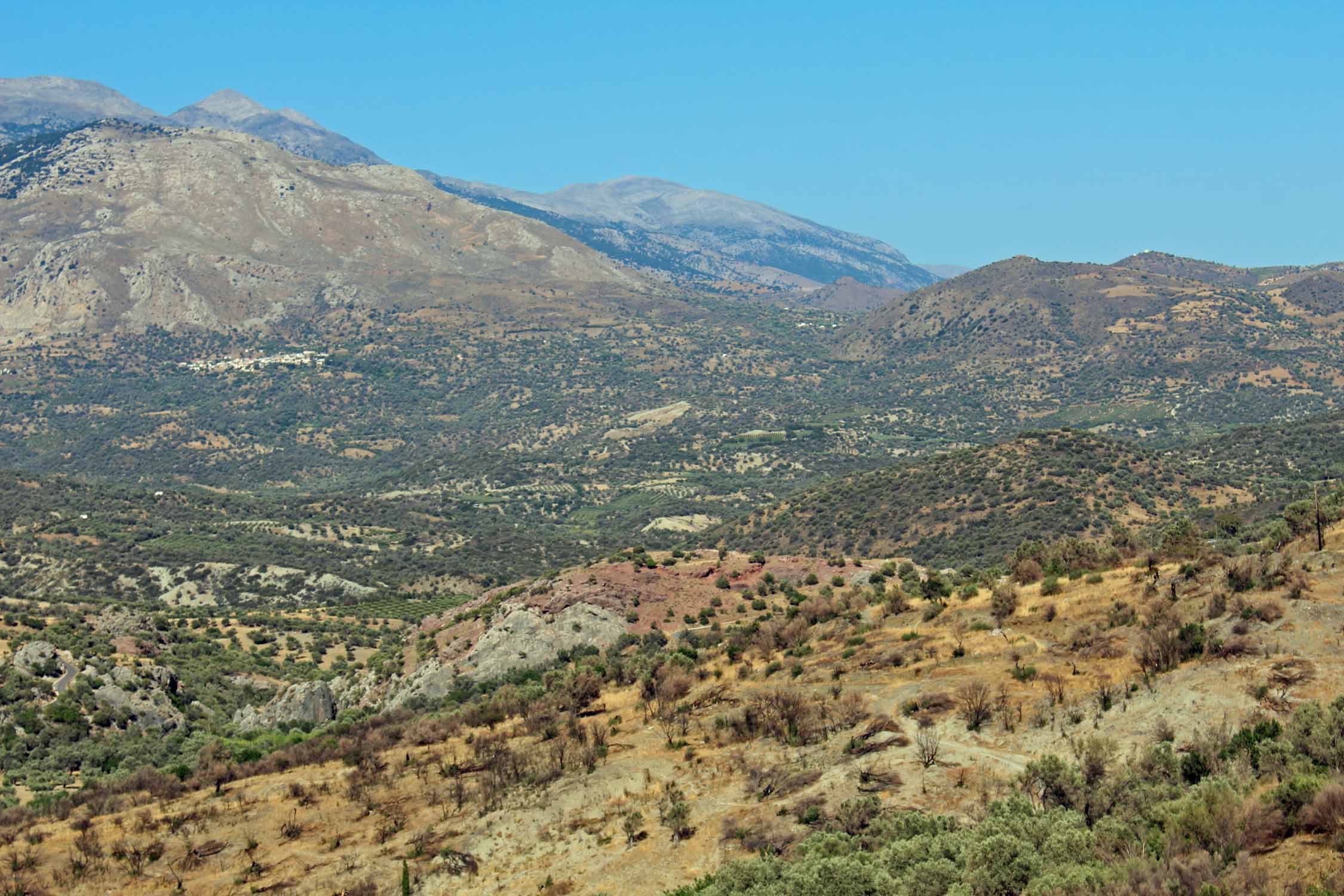 Crète, Nea Kria Vrisi, paysage