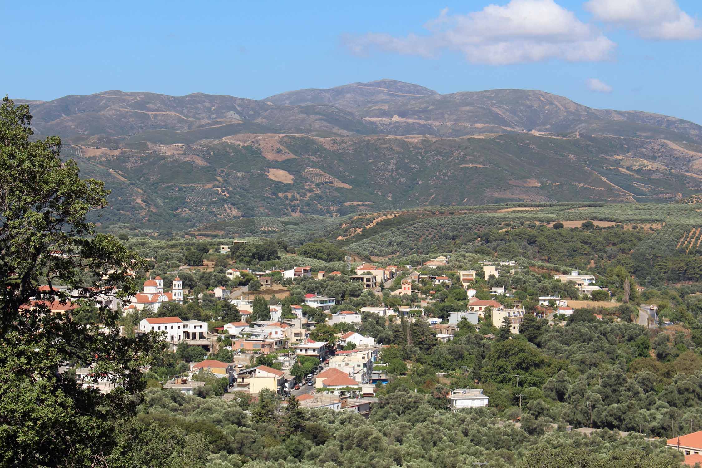 Crète, Kandanos, paysage