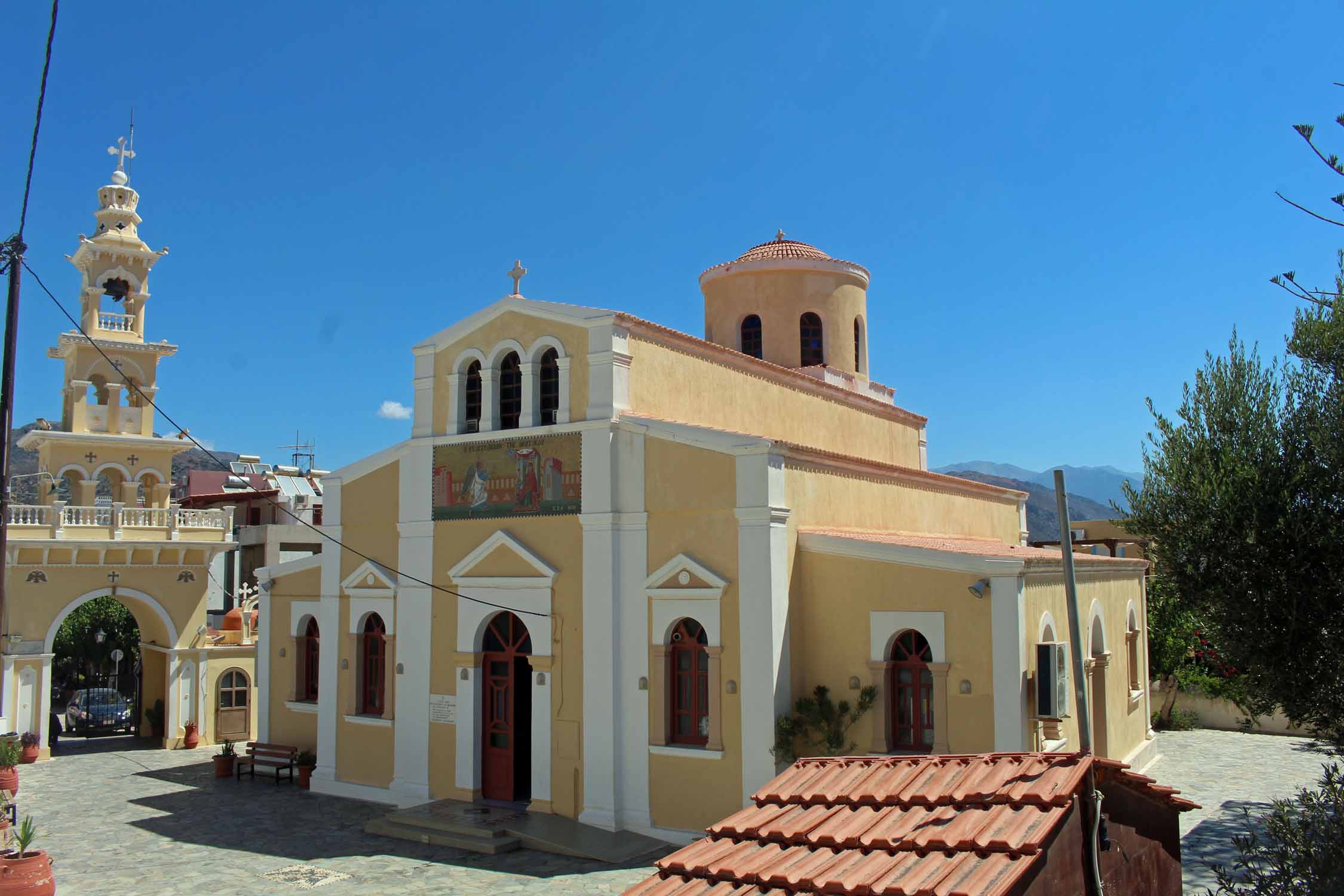 Crète, Paleochora, église Evangelistria