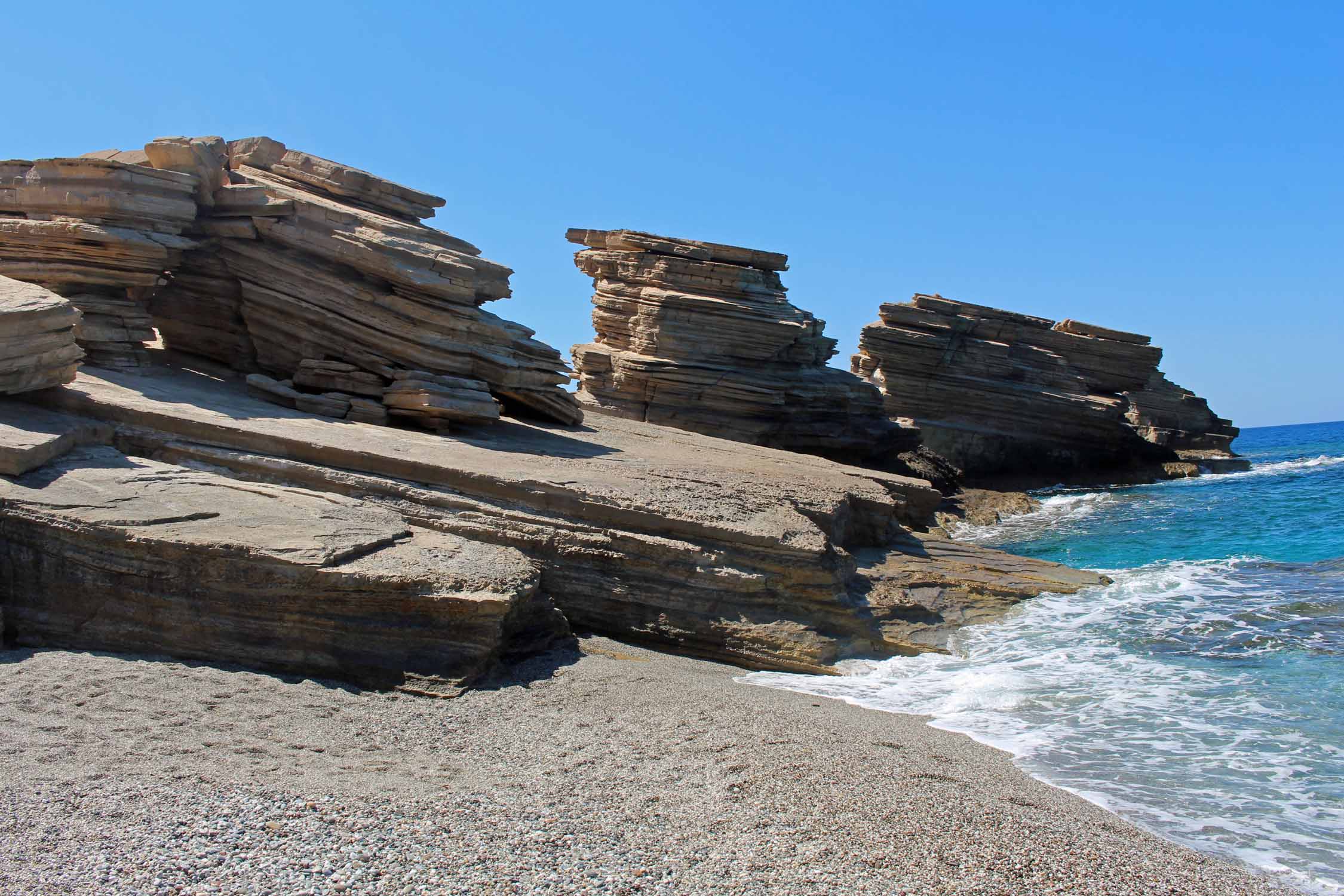 Triopetra, Crète