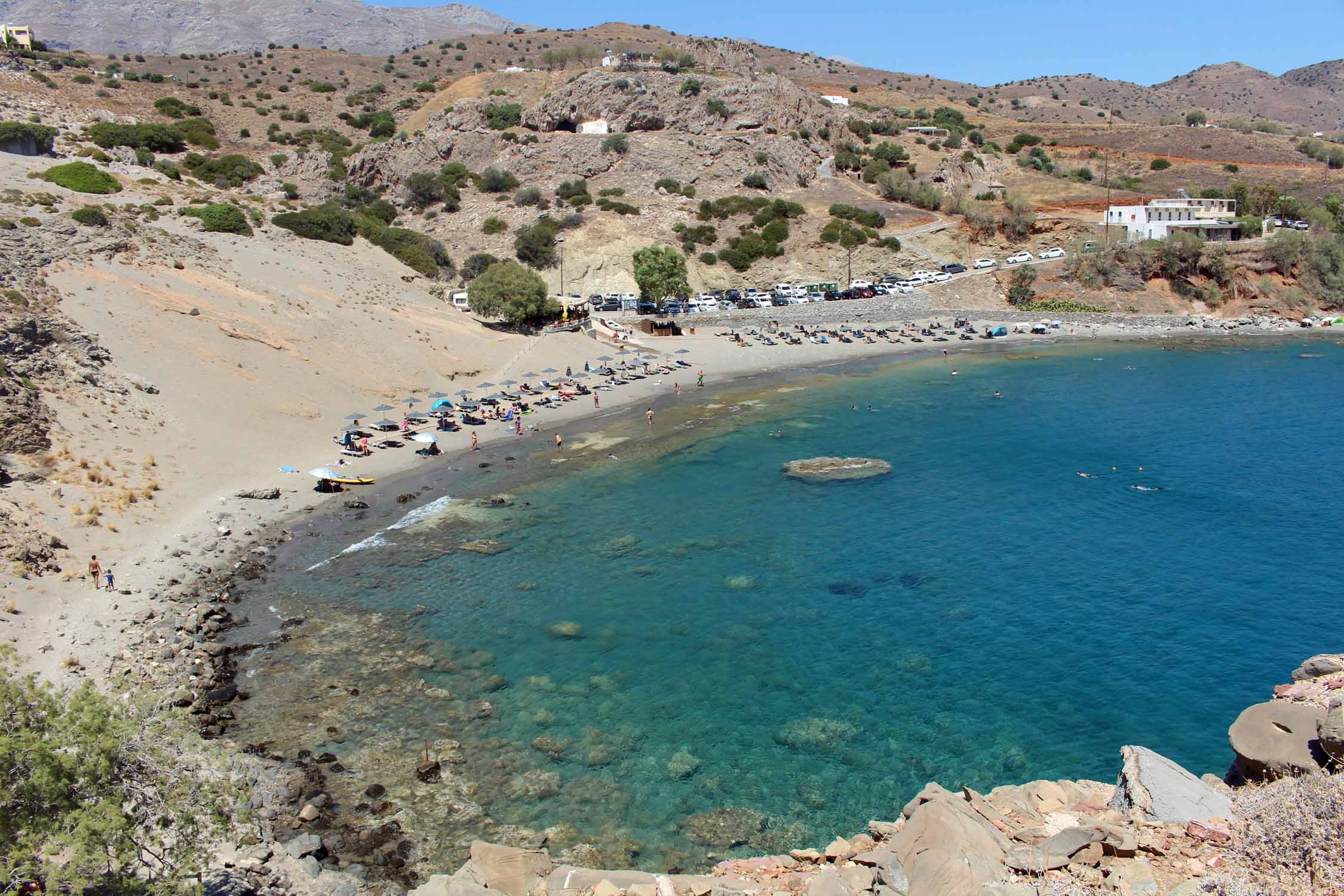 Crète, Agios Pavlos, paysage