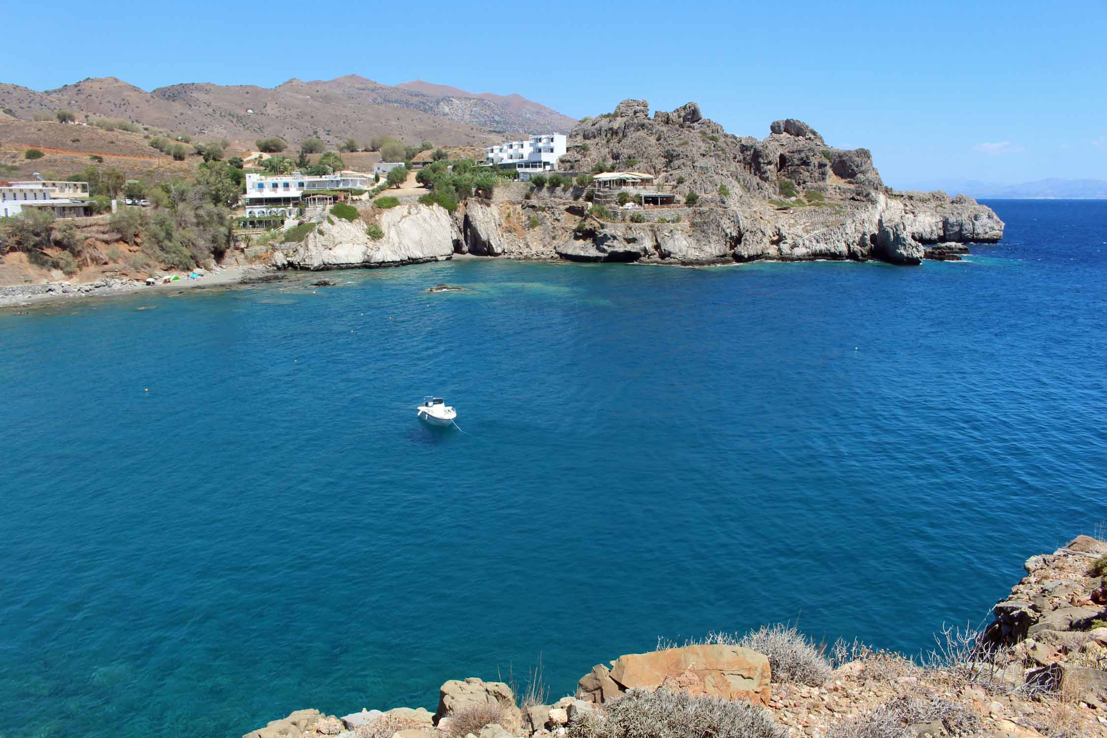 Crète, Agios Pavlos, paysage, mer