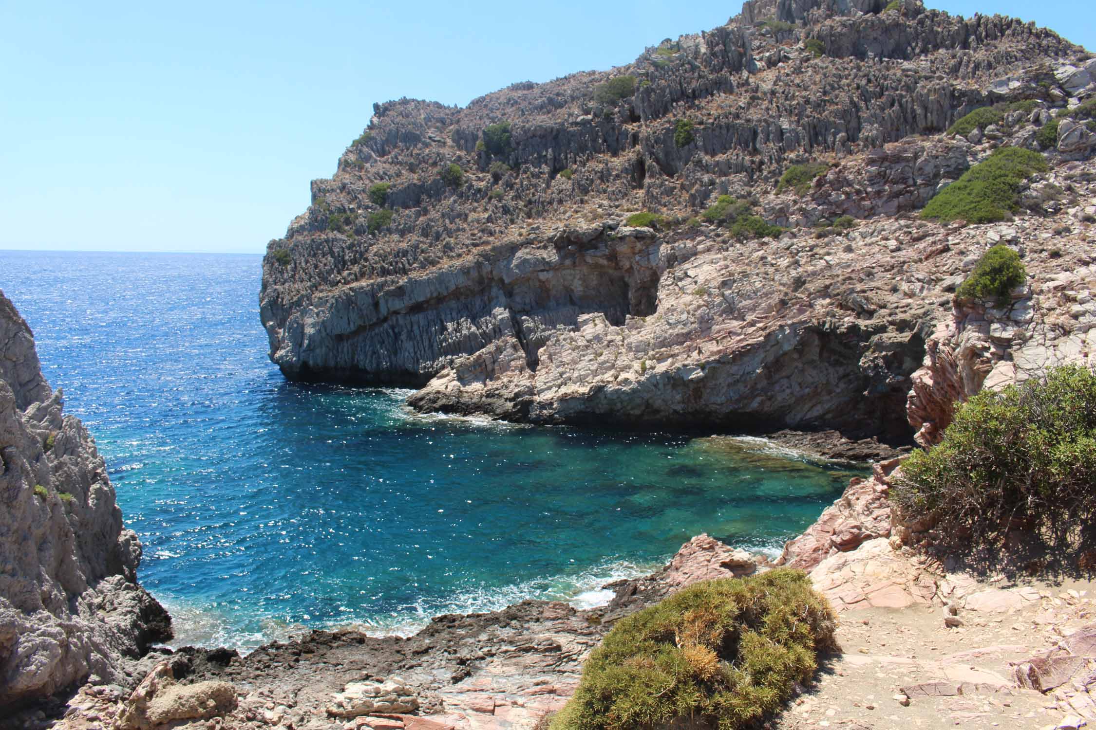 Crète, Agios Pavlos, crique