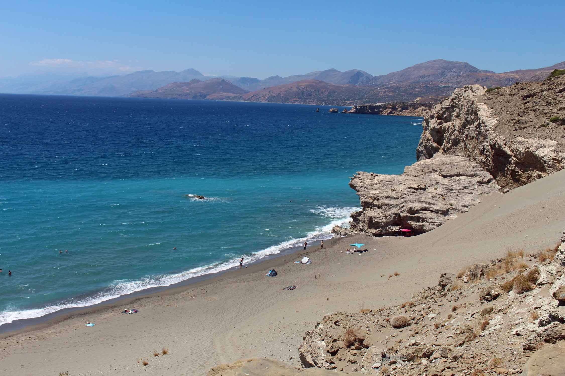 Crète, Agios Pavlos, panorama