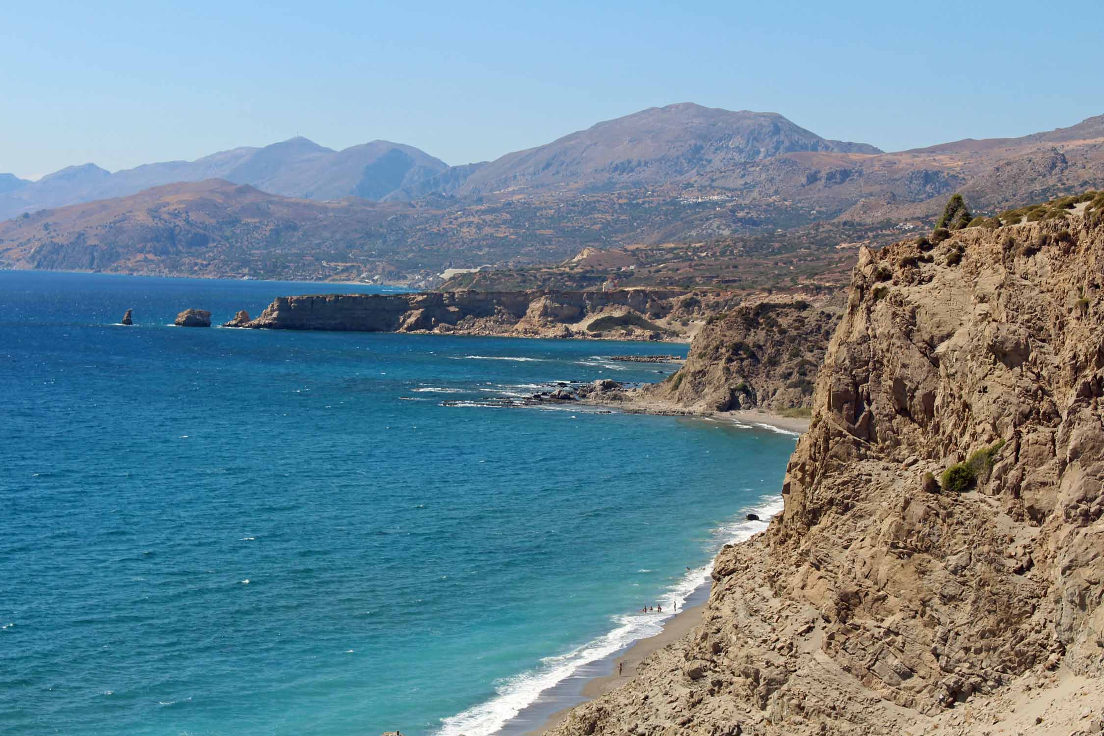 Crète, Agios Pavlos, côte, paysage