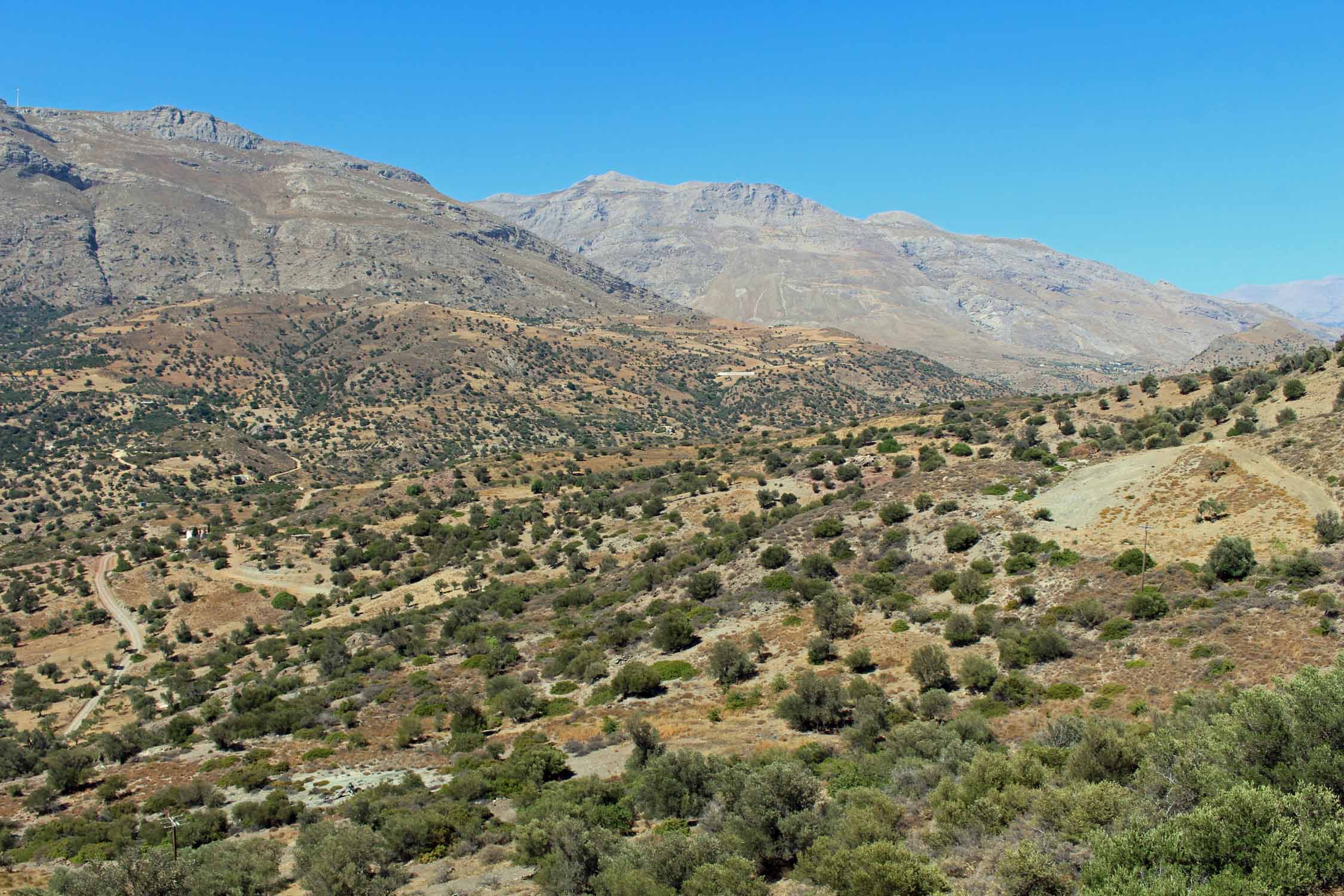 Crète, Saktouria, vallée