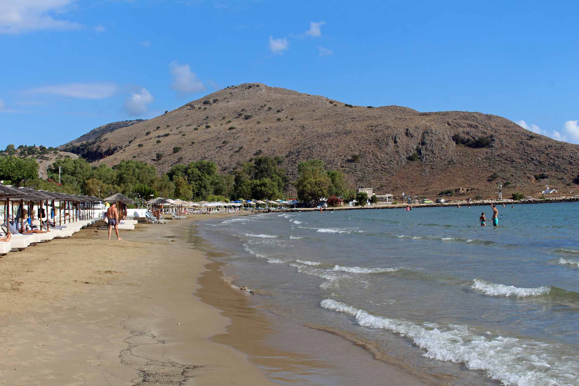 Crète, Georgioupoli, panorama