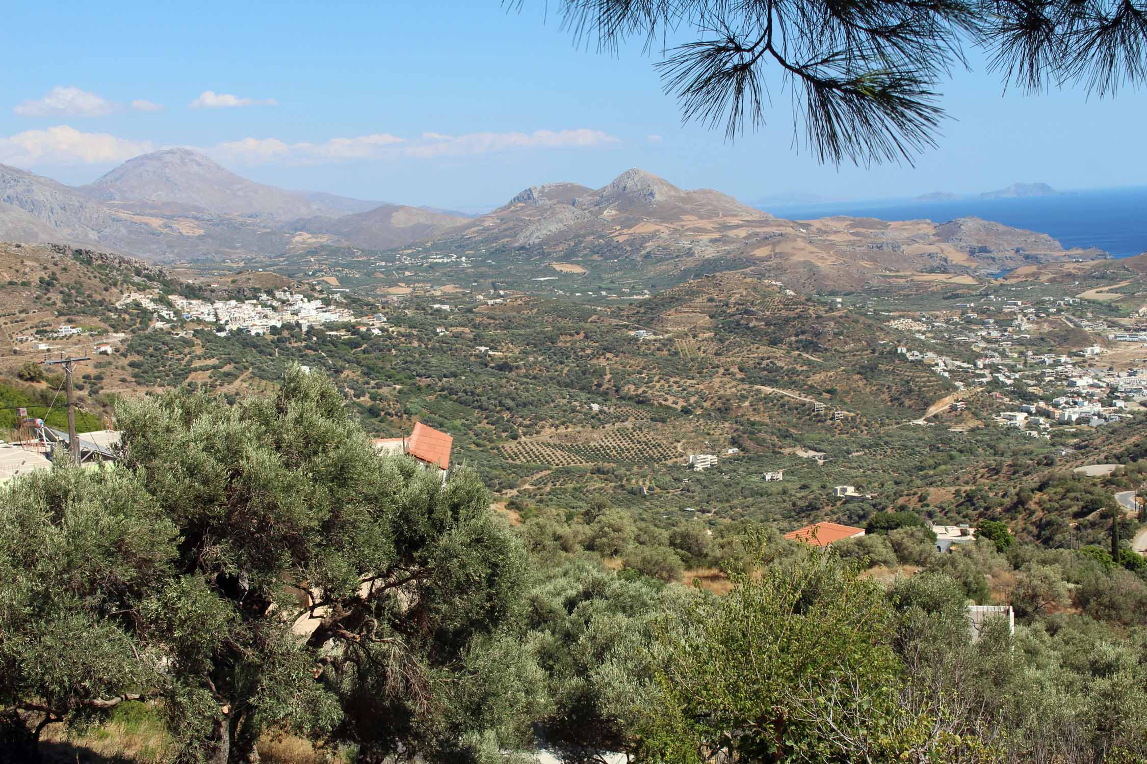 Crète, Sellia, paysage