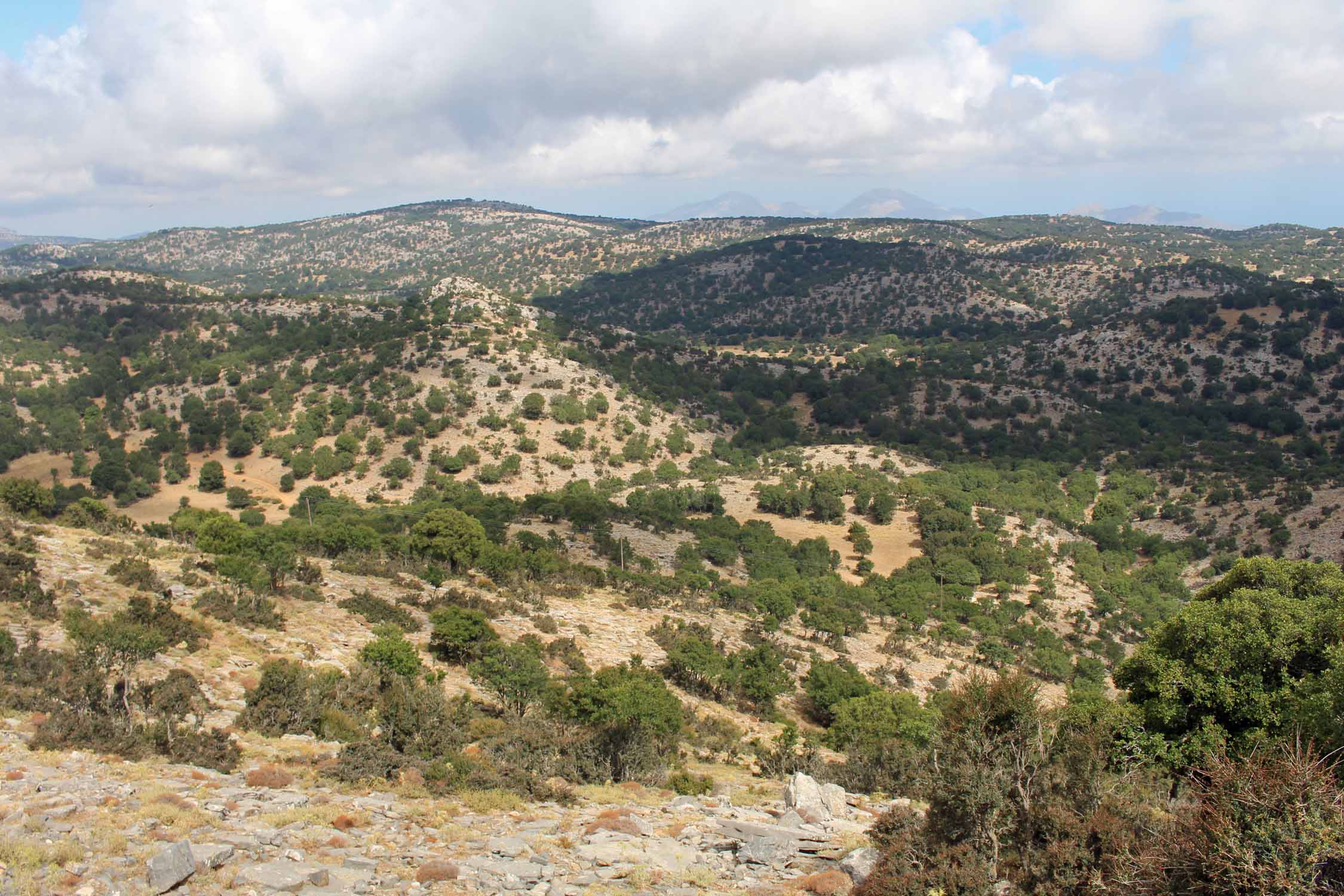 Crète, Zoniana, paysage