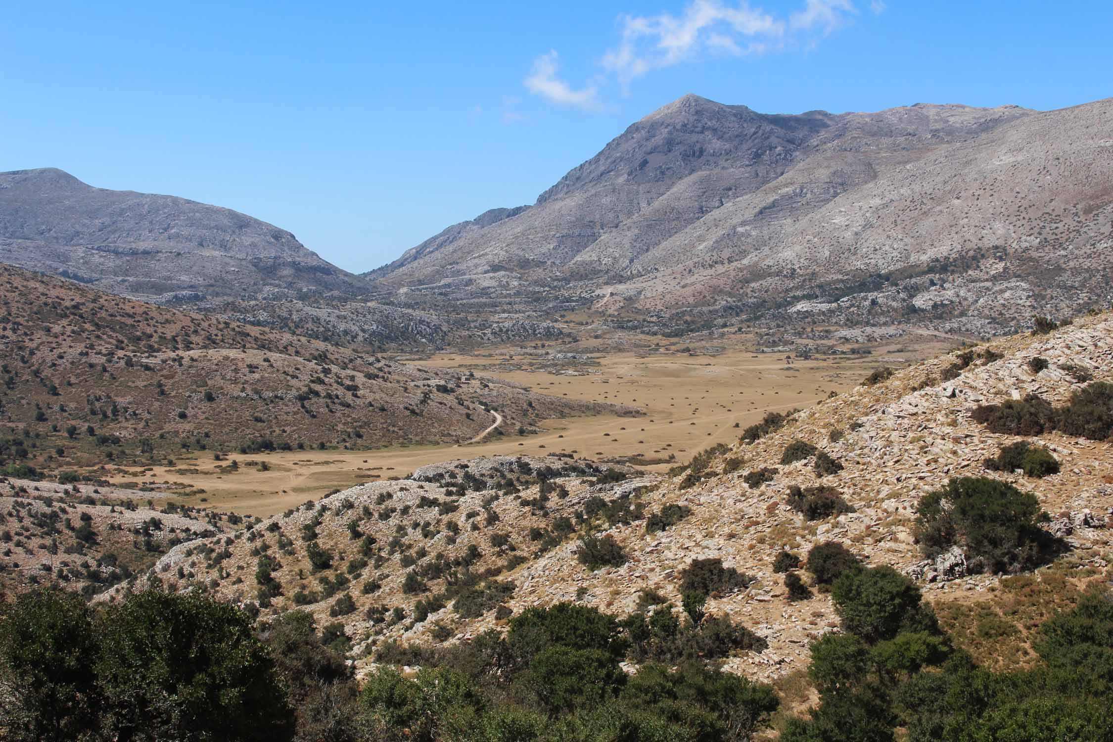 Plaine de Nida, paysage