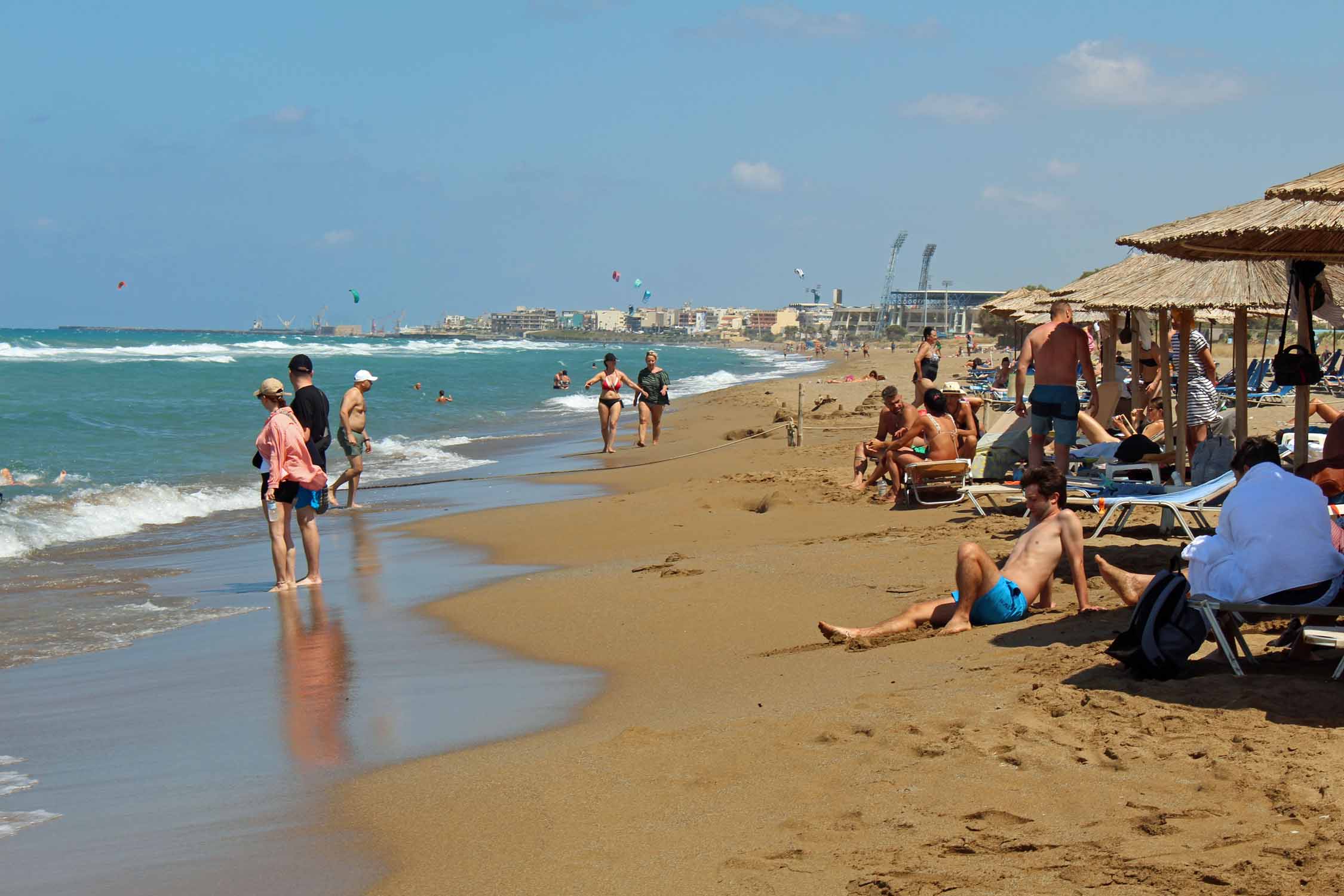 Crète, plage d'Ammoudara