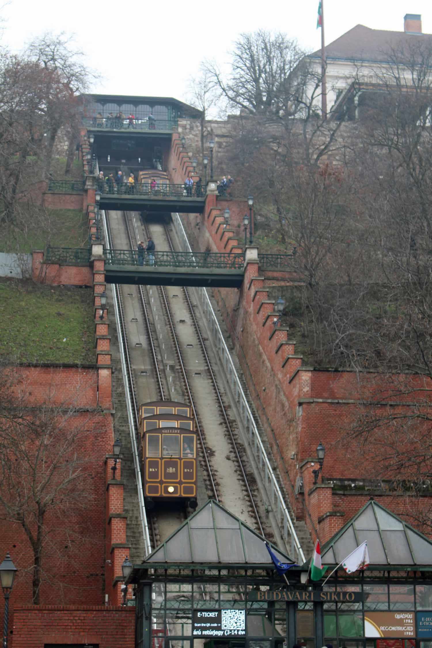 Budapest, funiculaire Sikló