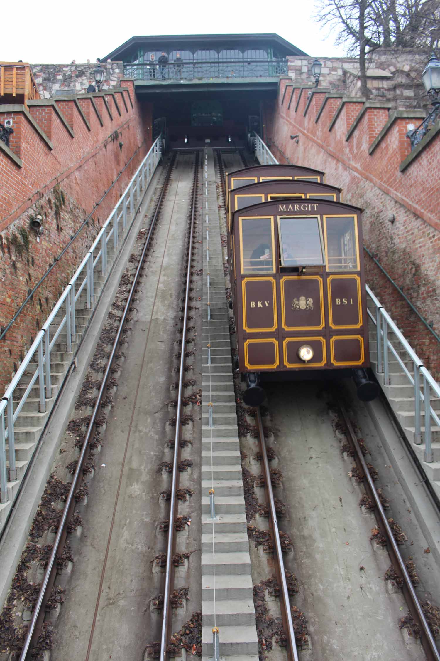 Budapest, funiculaire, cabine