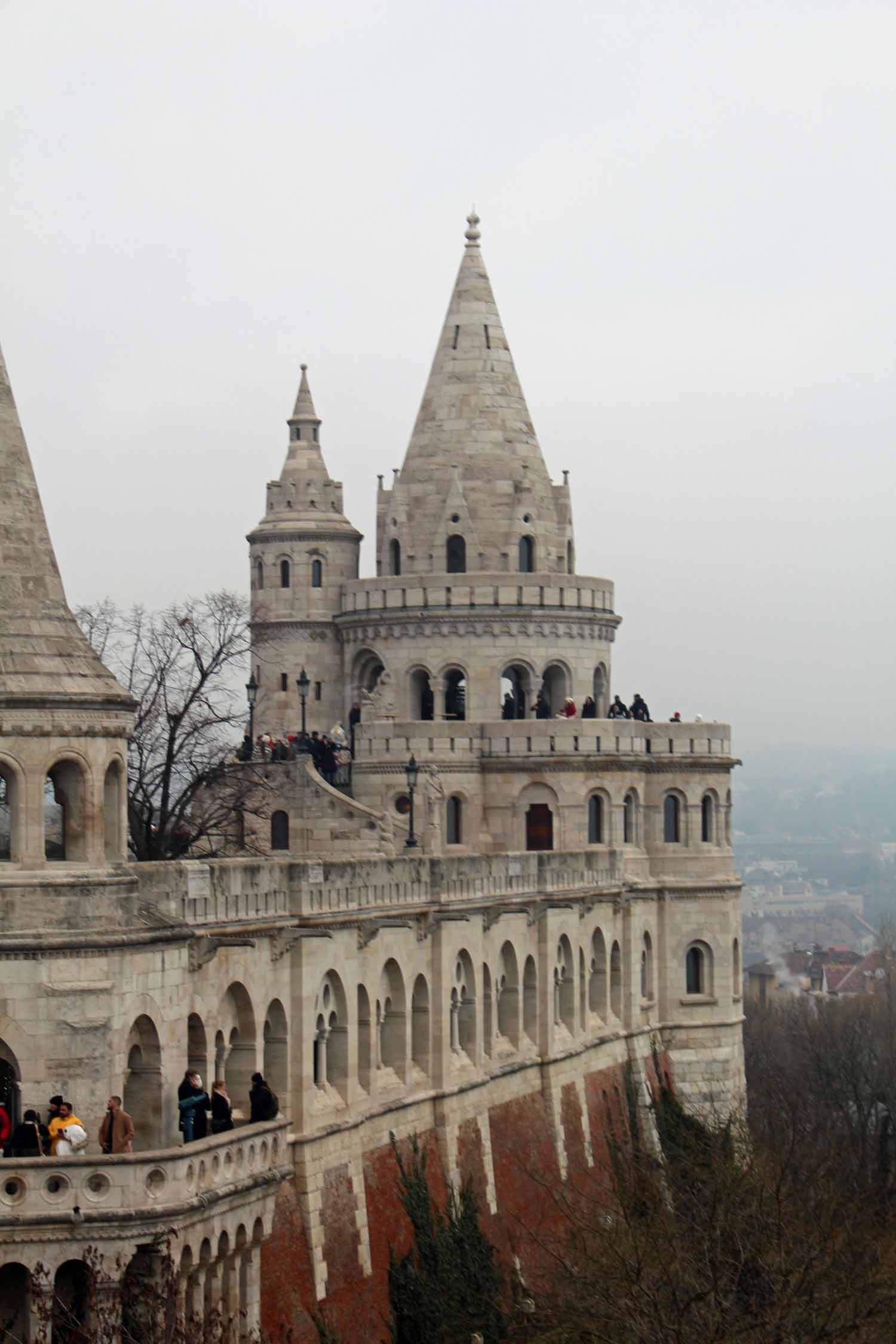 Budapest, Bastion des Pêcheurs, tours