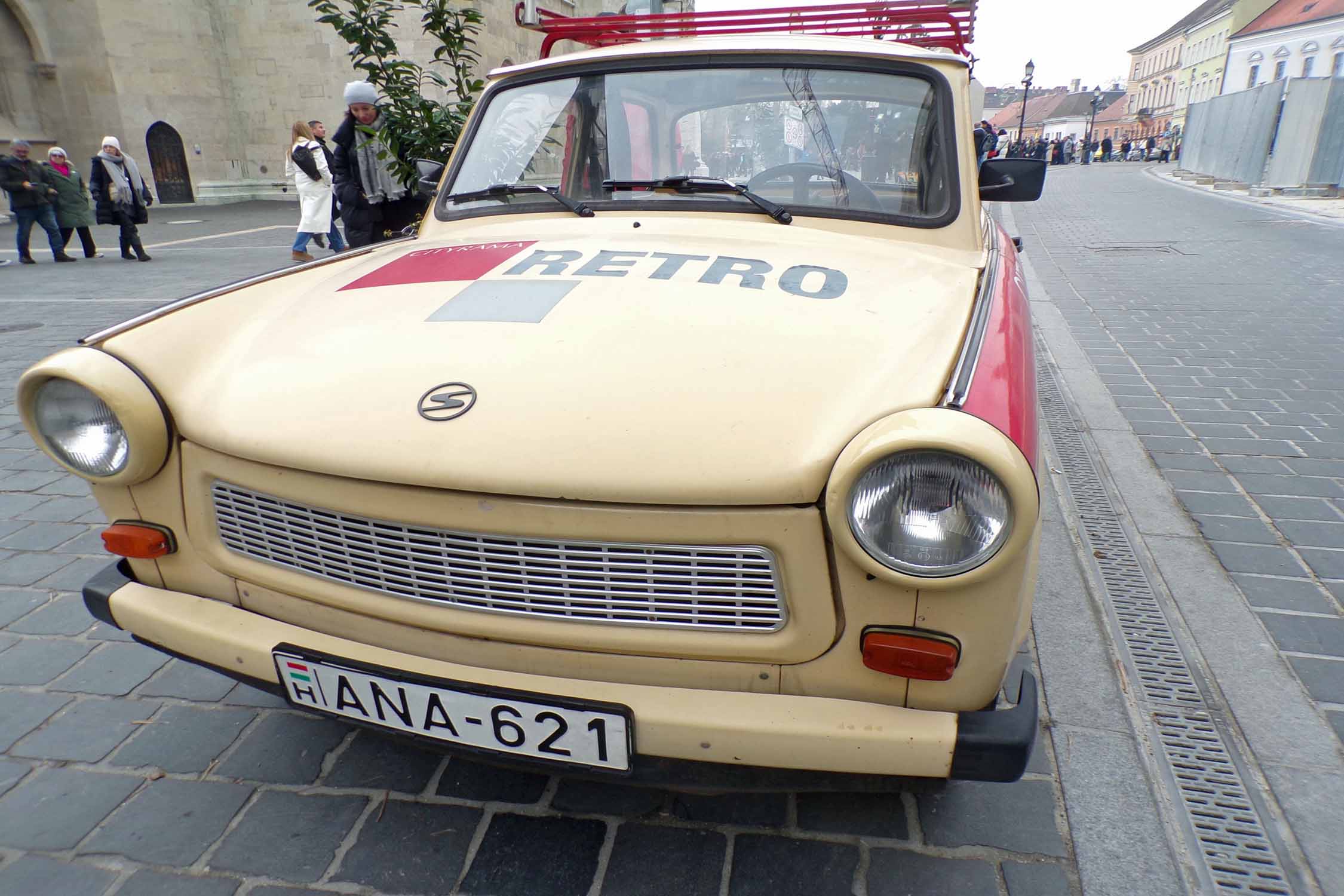 Budapest, voiture Trabant