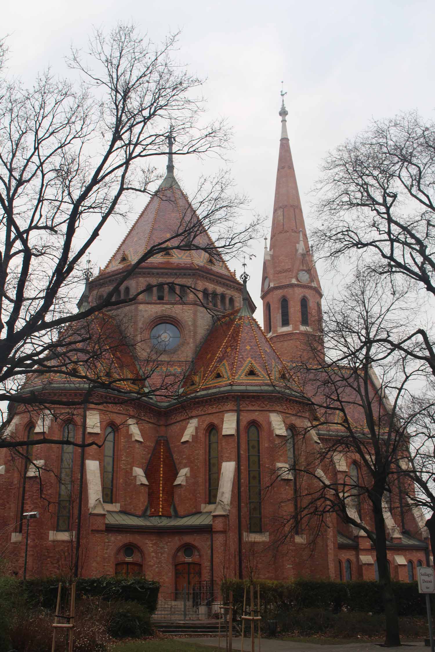 Budapest, Vizivaros, église calviniste