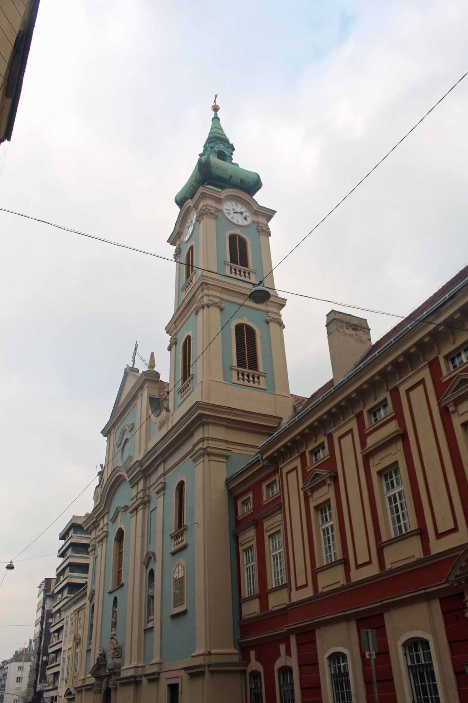 Budapest, église Stigmates de Saint-François