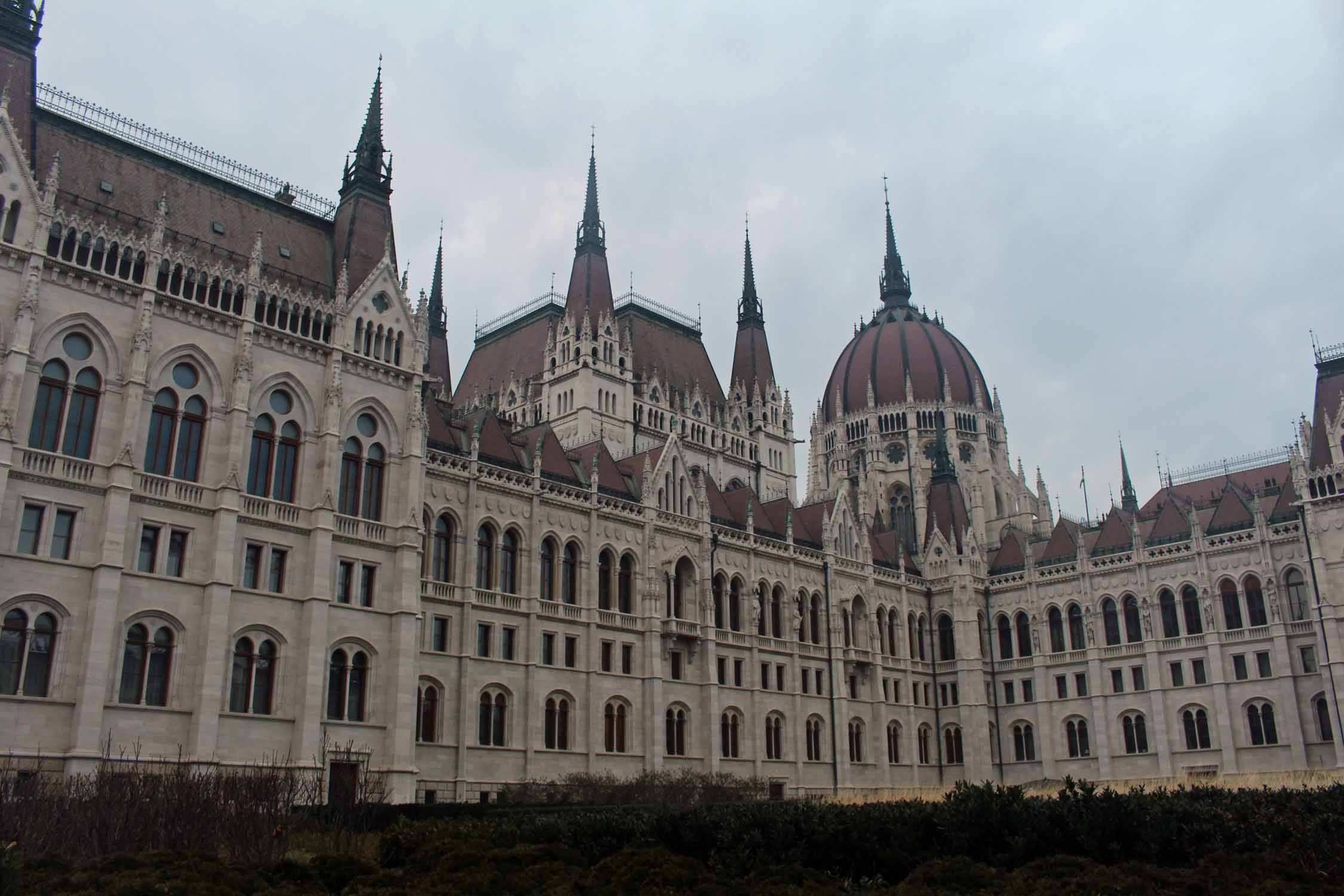 Budapest, Parlement, façades