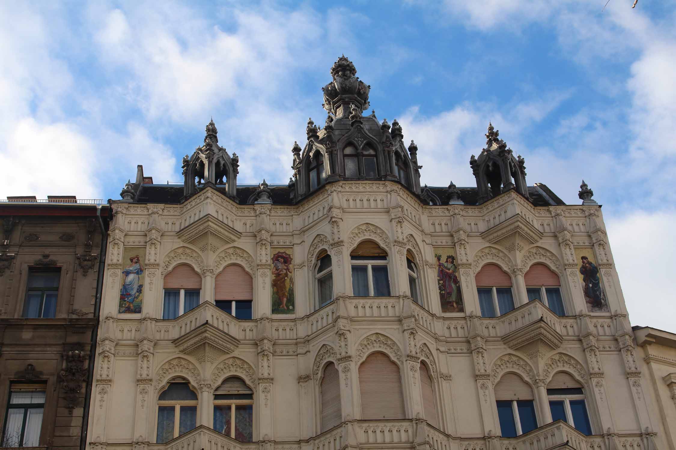 Budapest, bâtiment rue Karoly