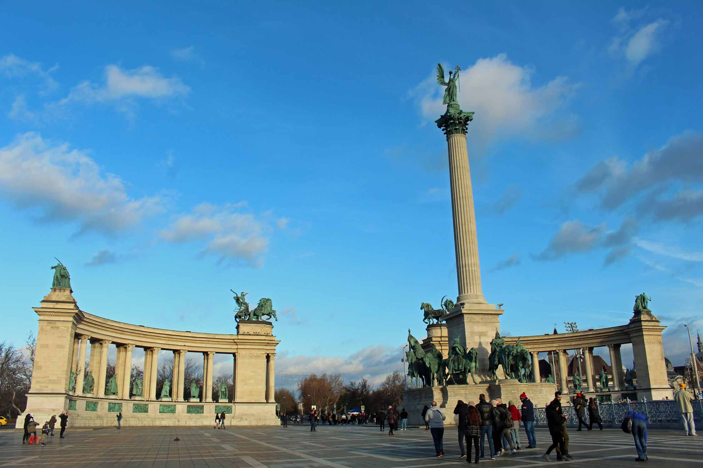 Budapest, place des Héros