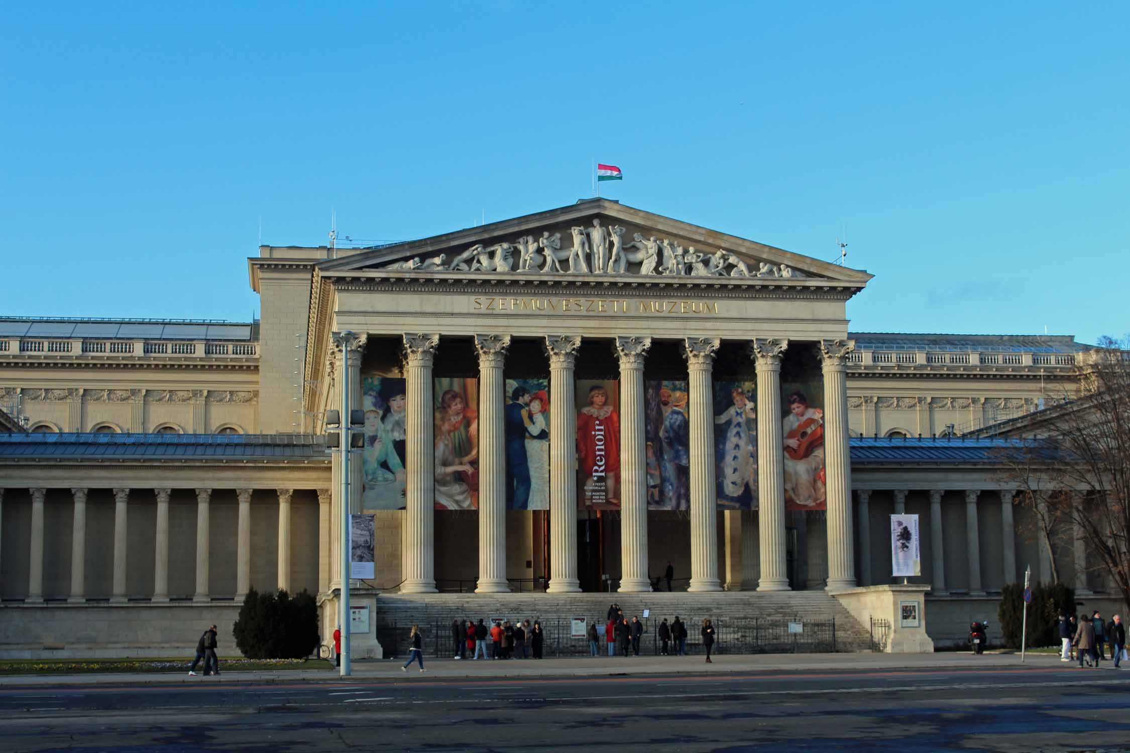 Budapest, édifice musée des Beaux-Arts