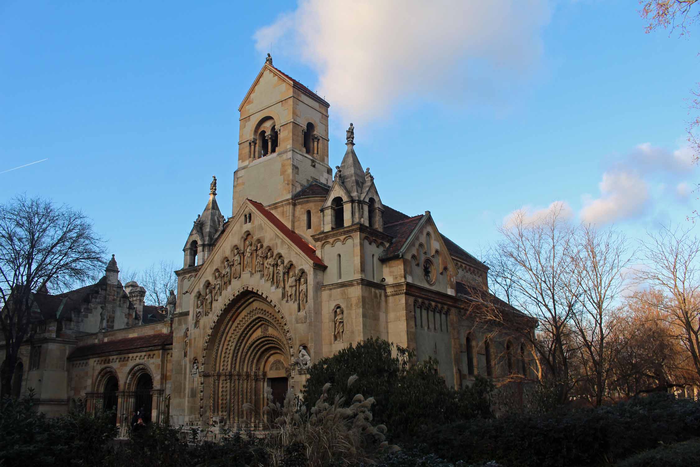 Budapest, Vajdahunyad, chapelle Jak