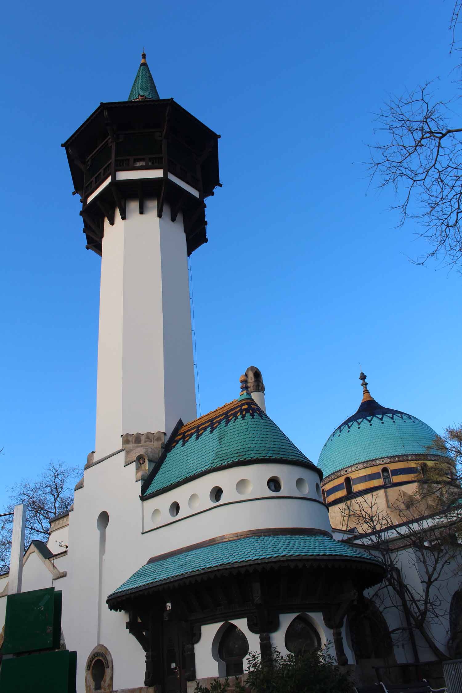 Budapest, zoo, maison des éléphants