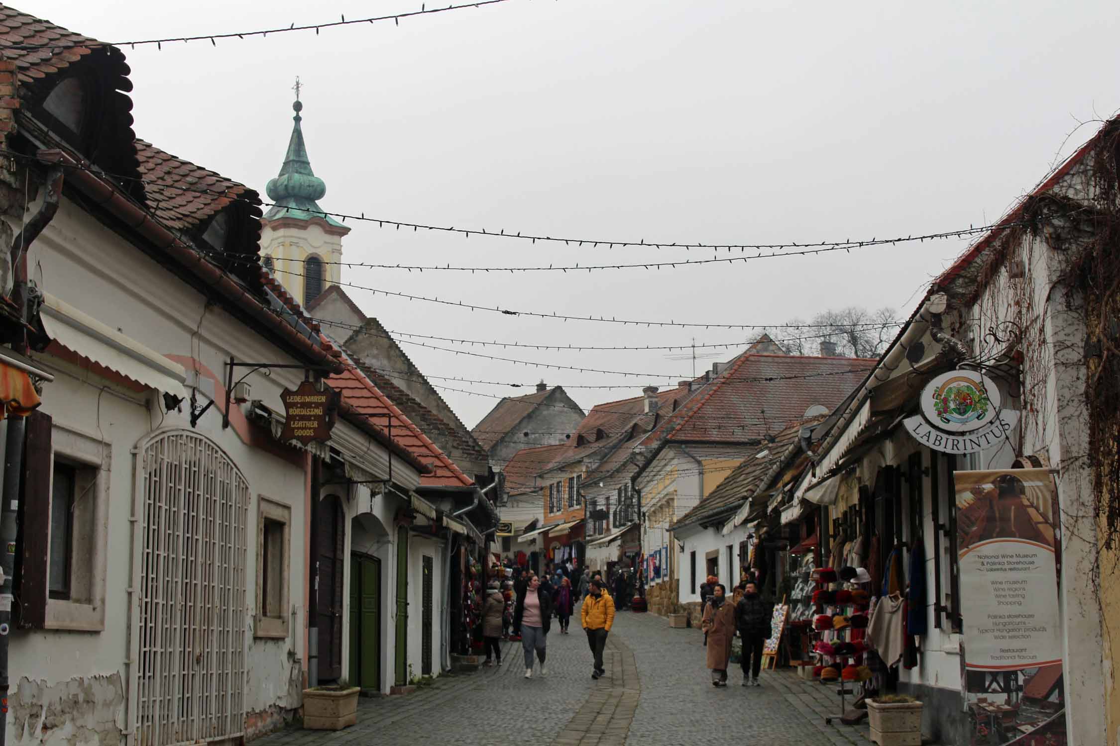 Szentendre, rue commerçante, Bogdanyi