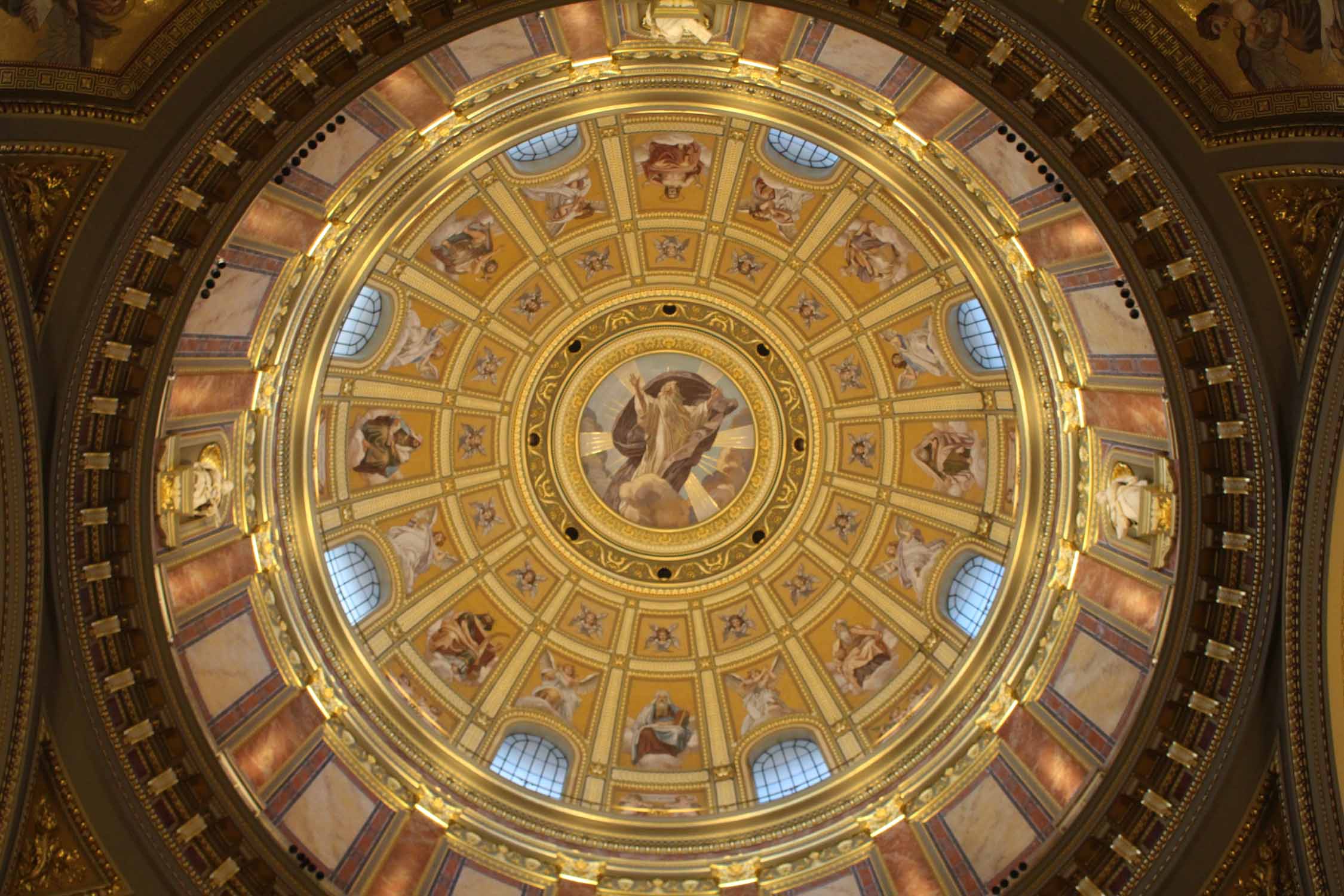 Budapest, Basilique Saint-Etienne, dôme