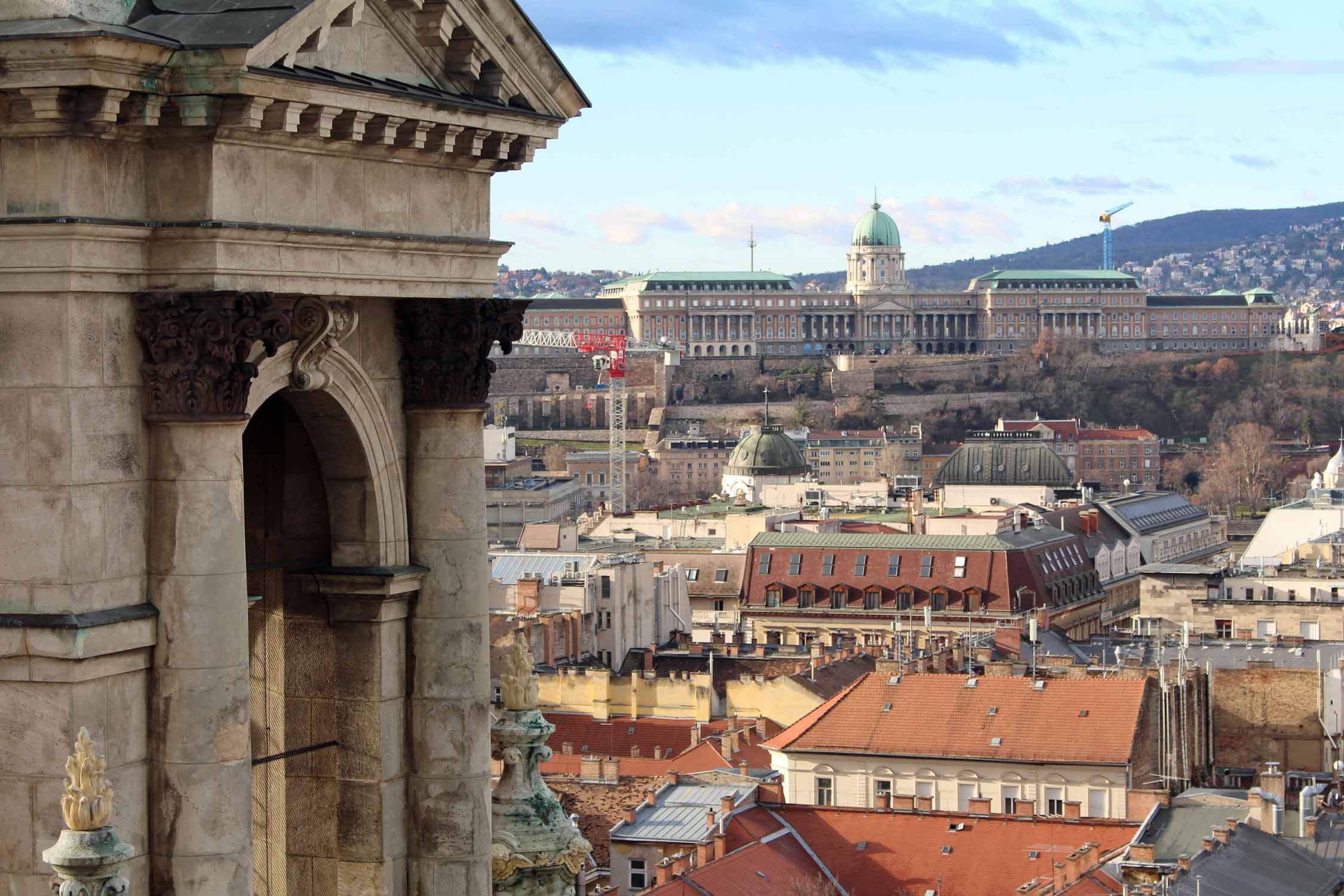 Budapest, Basilique Saint-Etienne de Pest, panorama