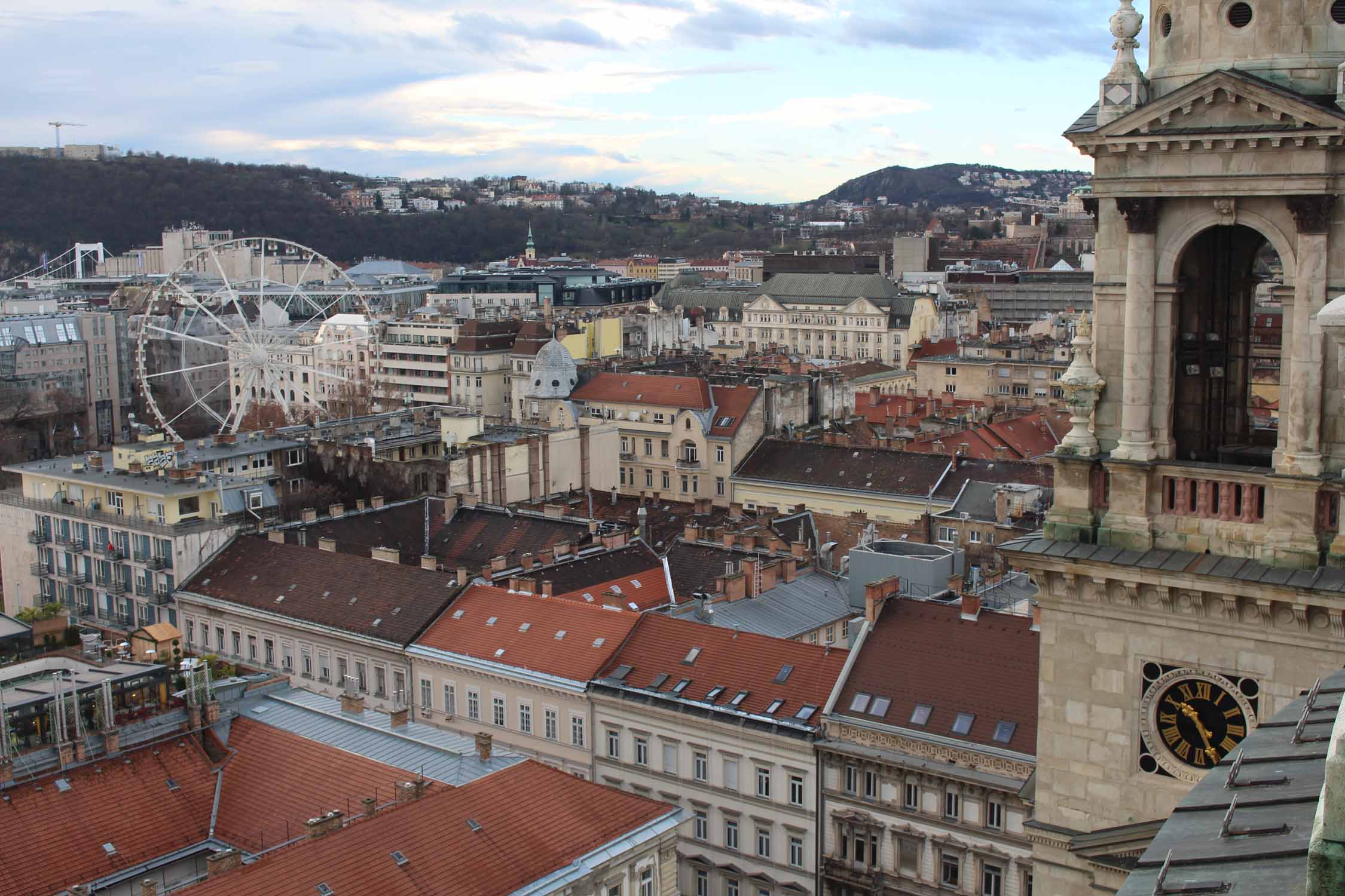 Budapest, Basilique Saint-Etienne, panorama