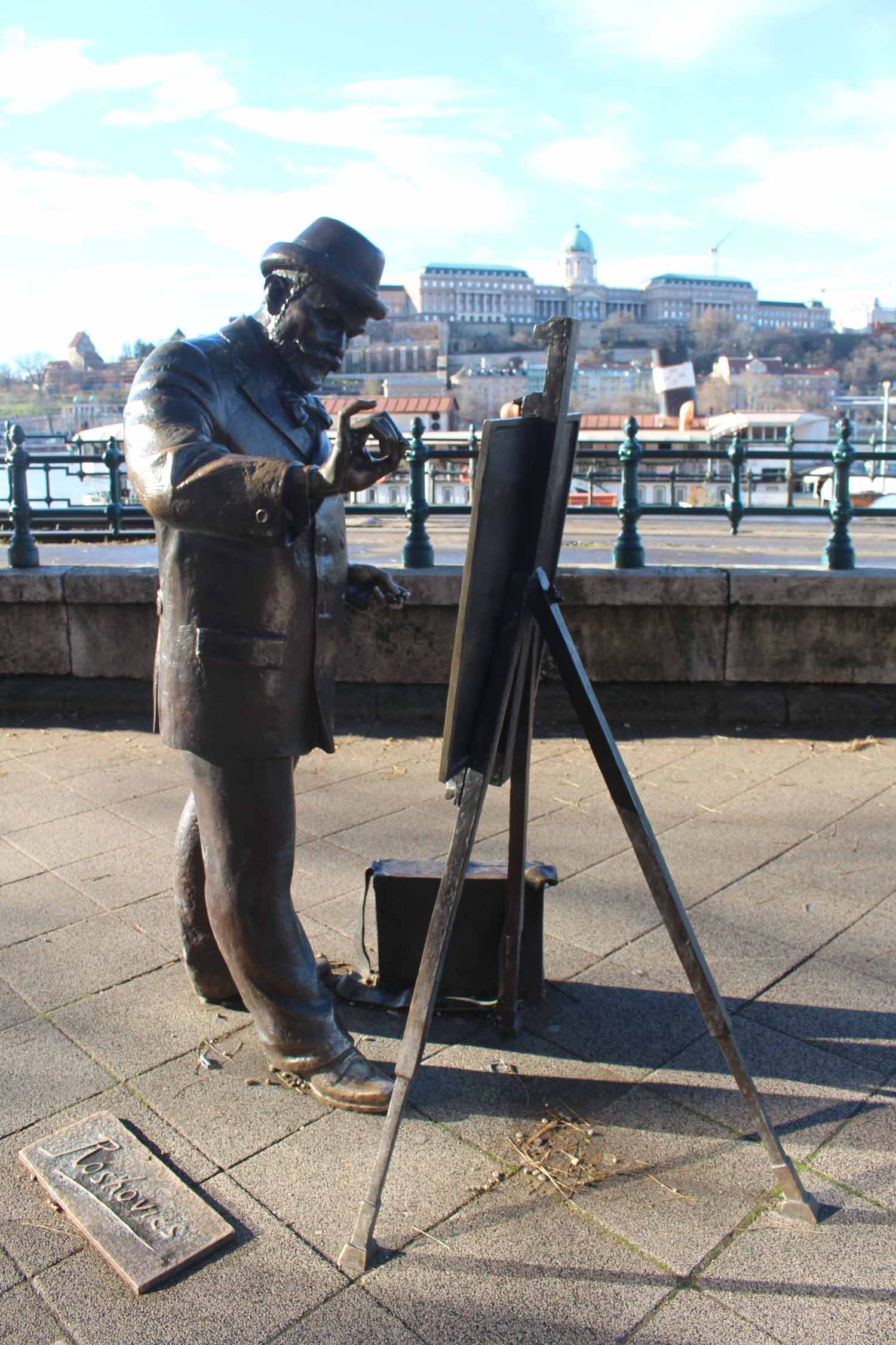 Budapest, statue Ignac Roskovics