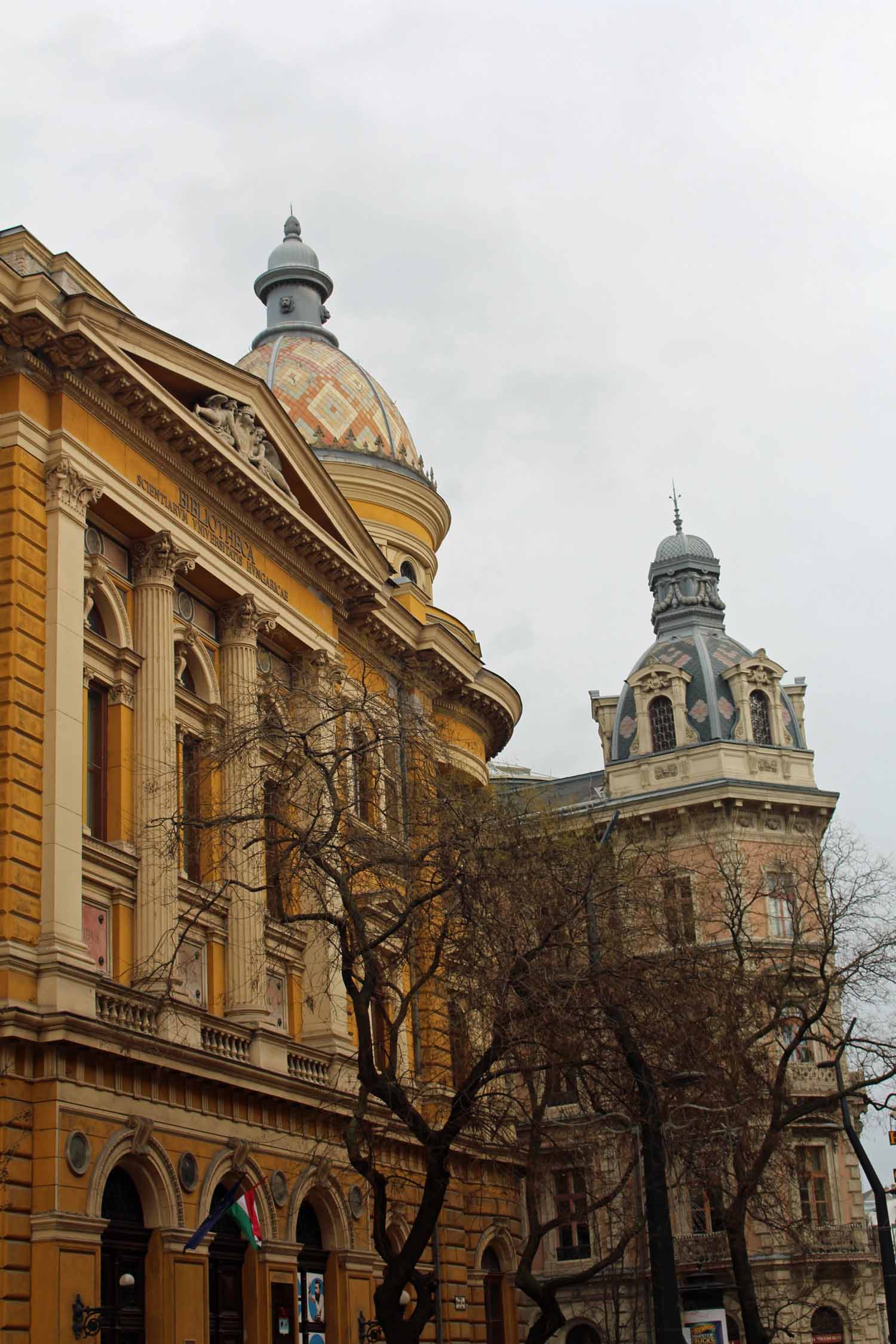 Budapest, édifice bibliothèque universitaire