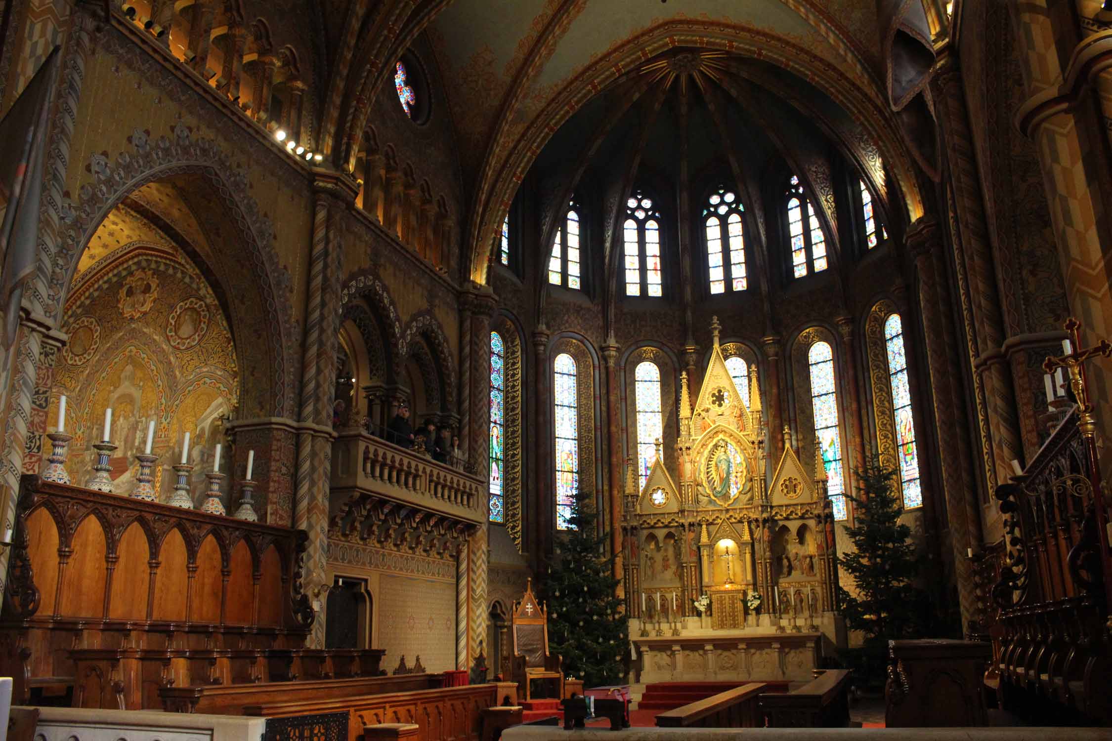 Budapest, église Notre-Dame de l'Assomption, intérieur