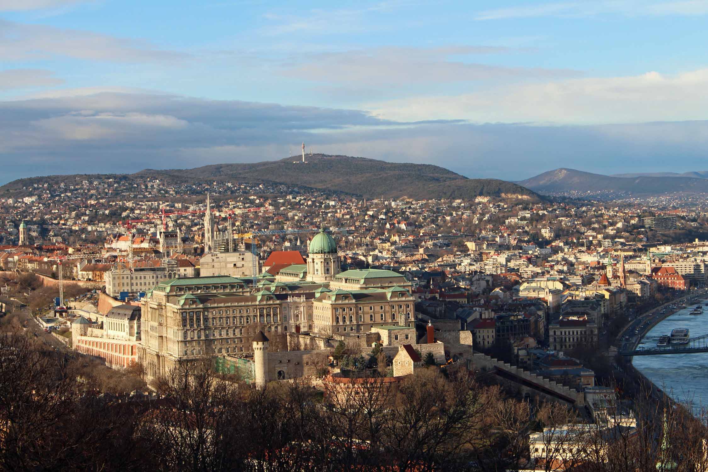 Budapest, panorama, château royal