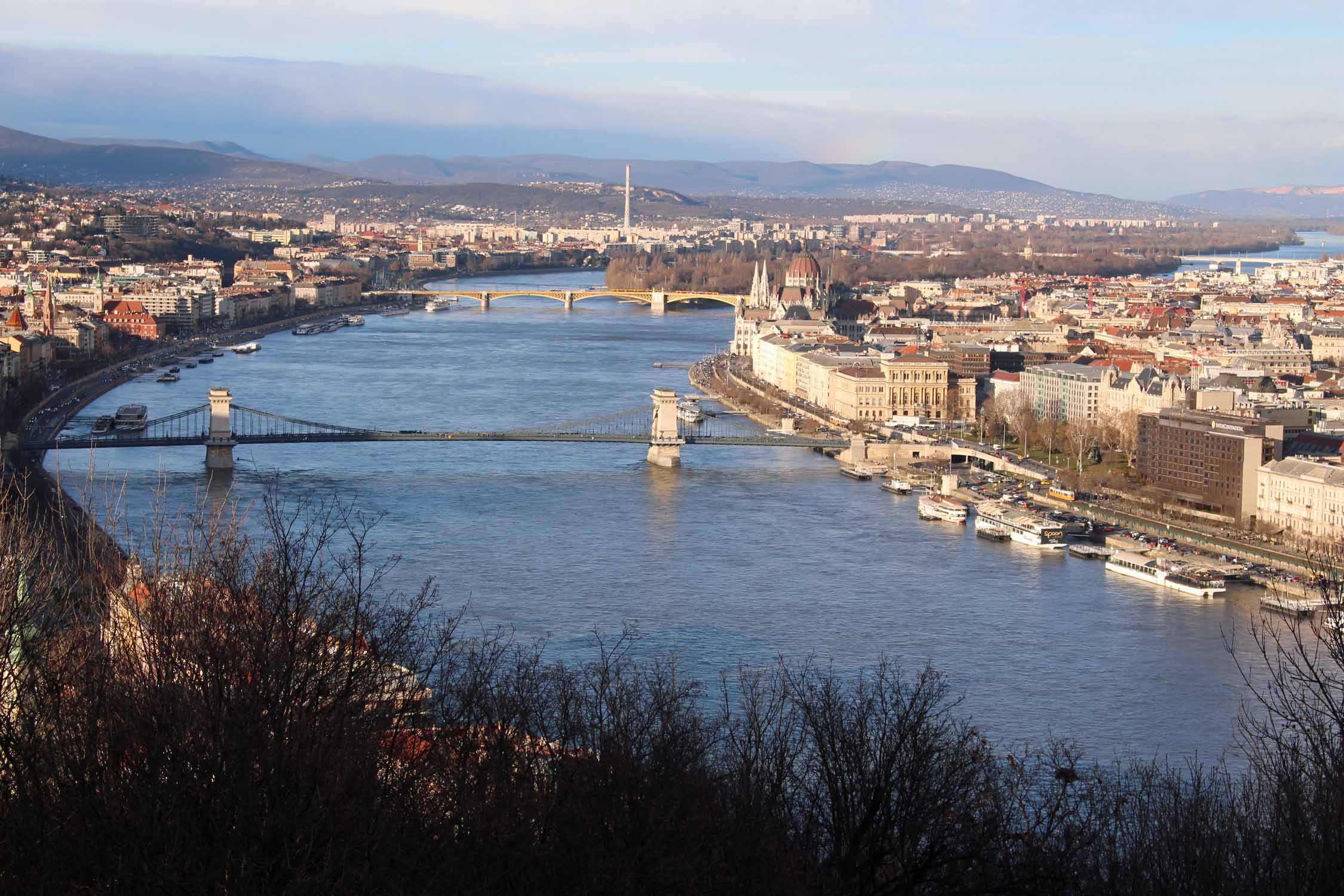 Budapest, panorama le Danube