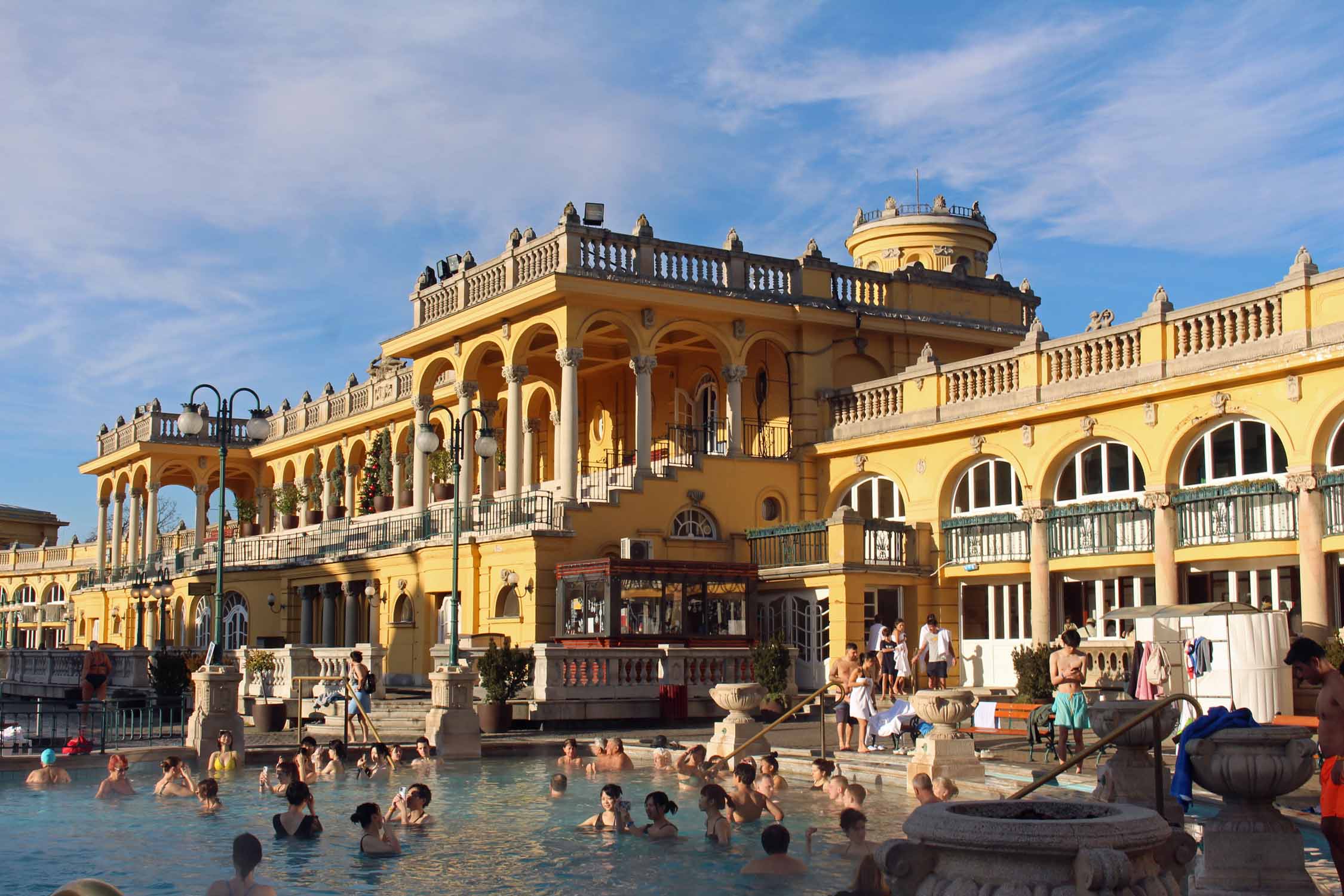 Budapest, Thermes Széchenyi, bains