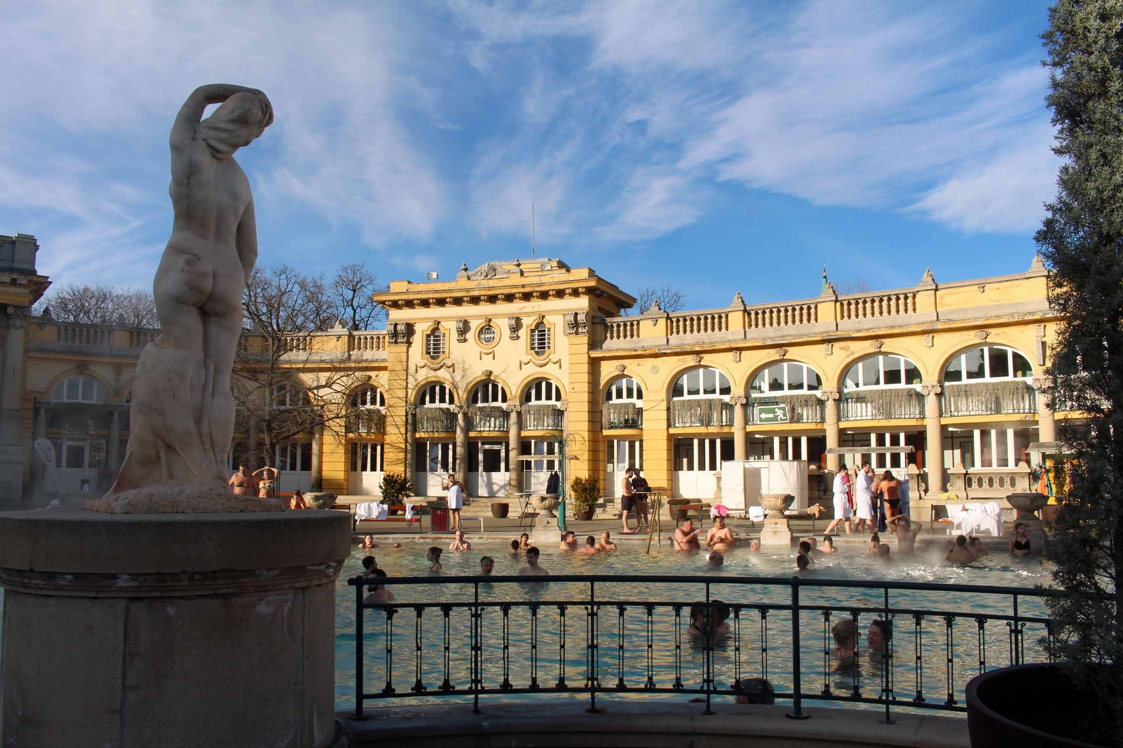 Budapest, Thermes Széchenyi, les bains