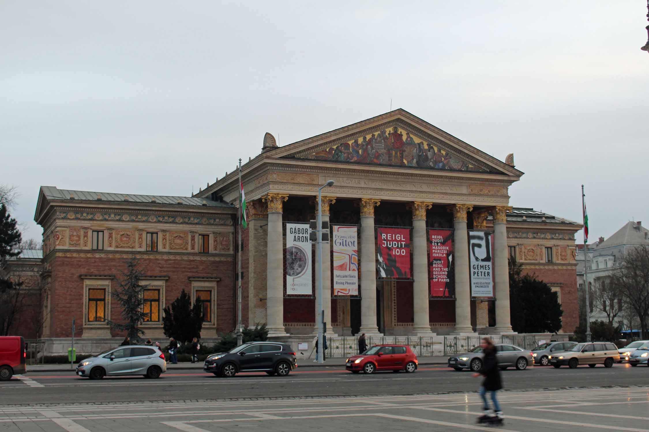 Budapest, place des Héros musée d'art