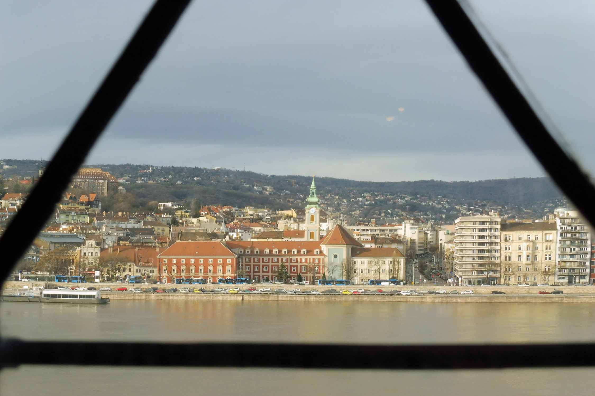 Budapest, Parlement, vitre