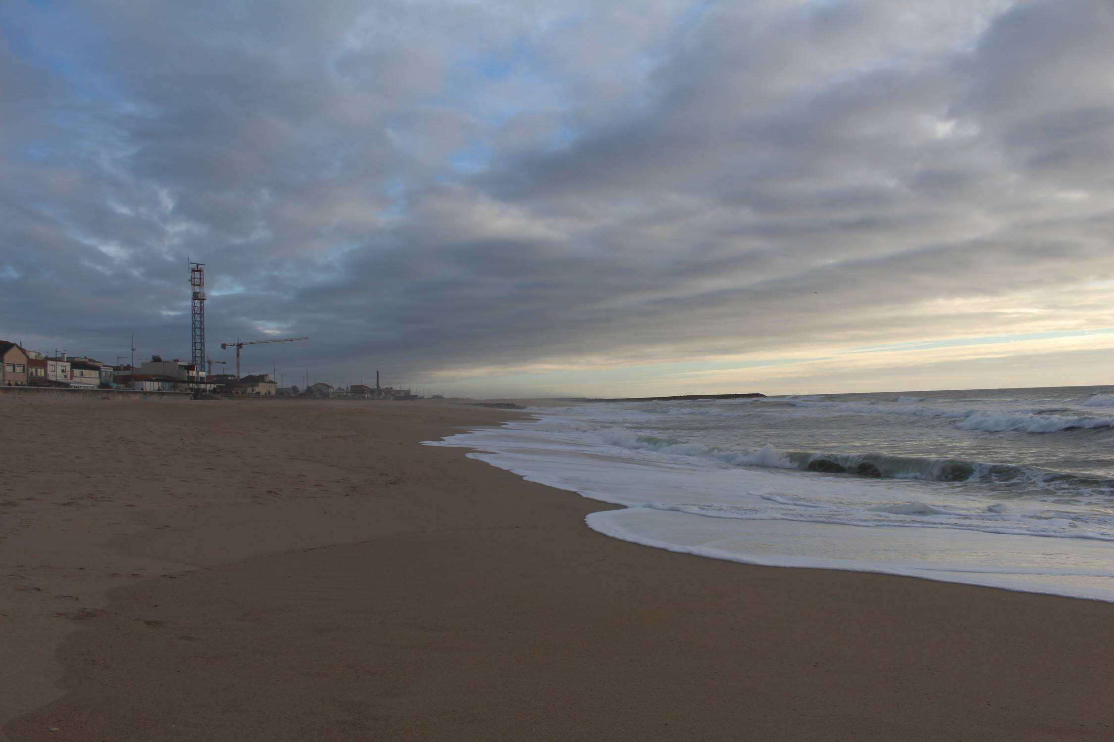 Espinho, paysage, Praia da Baia