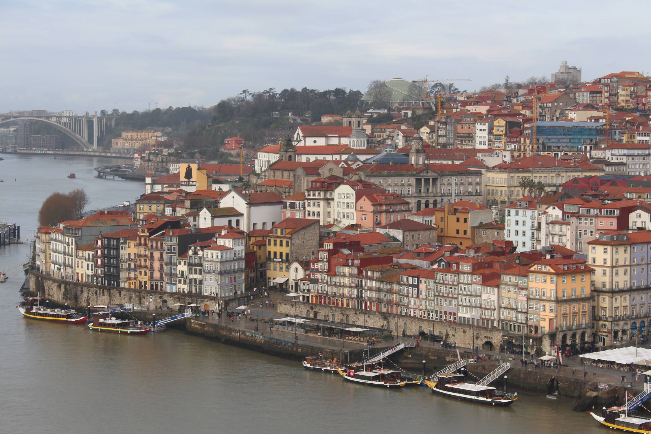 Porto, centre historique, le Douro