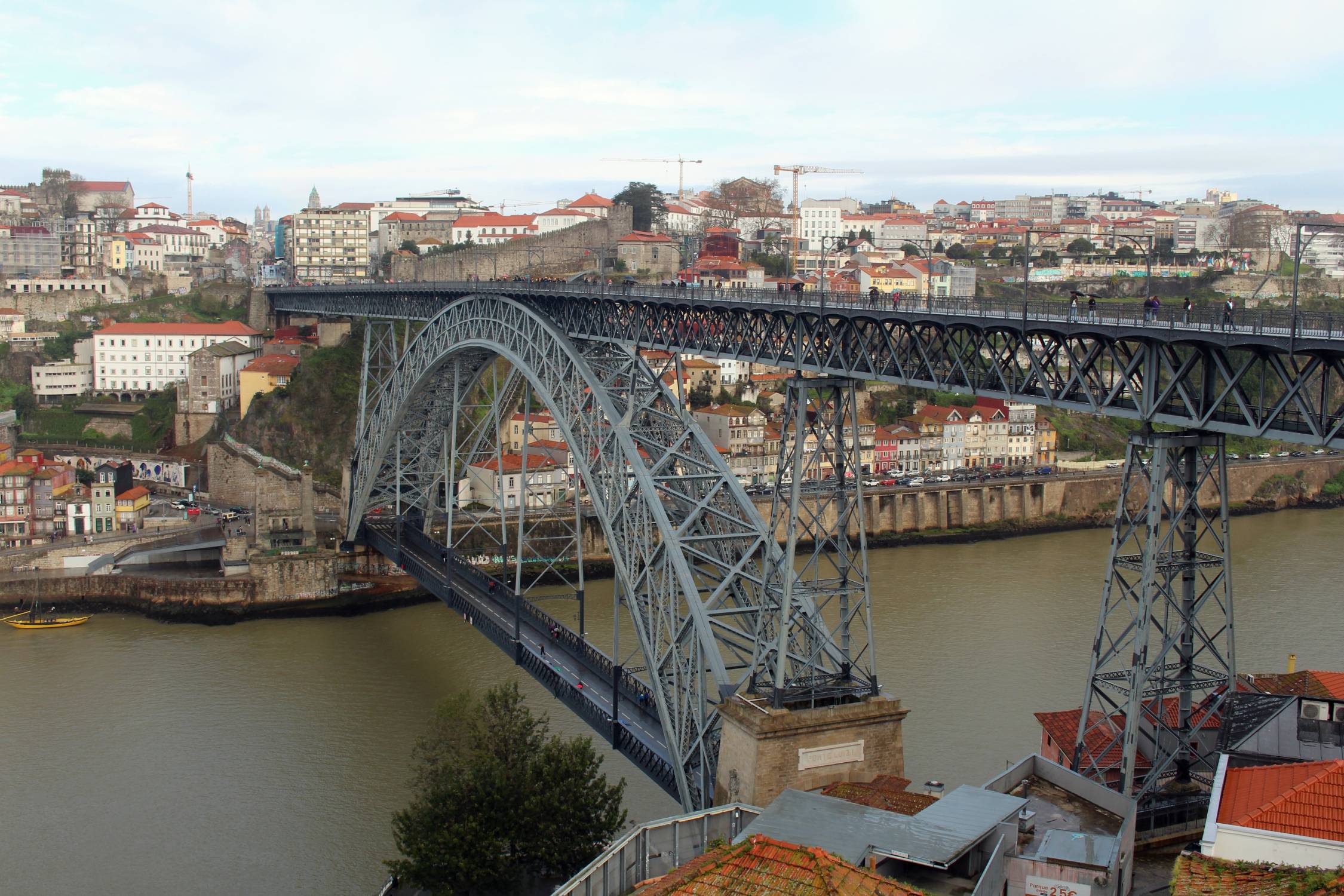 Porto, pont Dom Luís, Eiffel