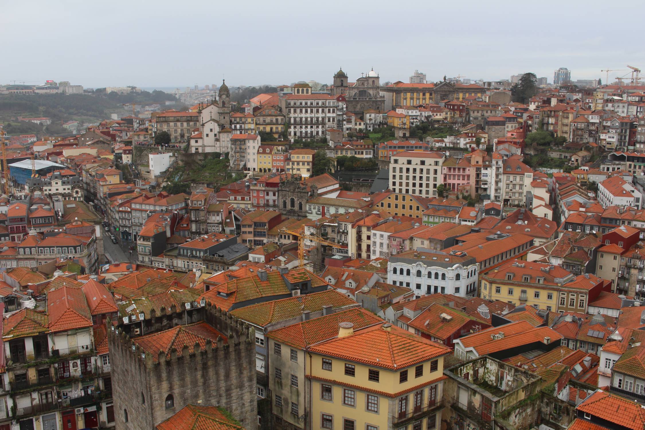 Porto, cathédrale, paysage