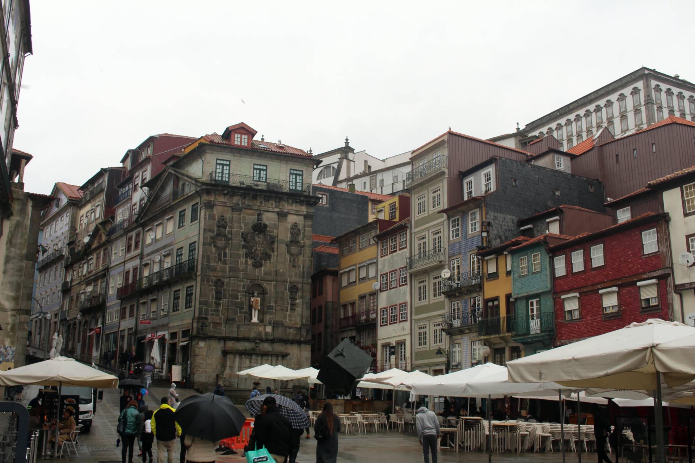 Porto, place de Ribeira