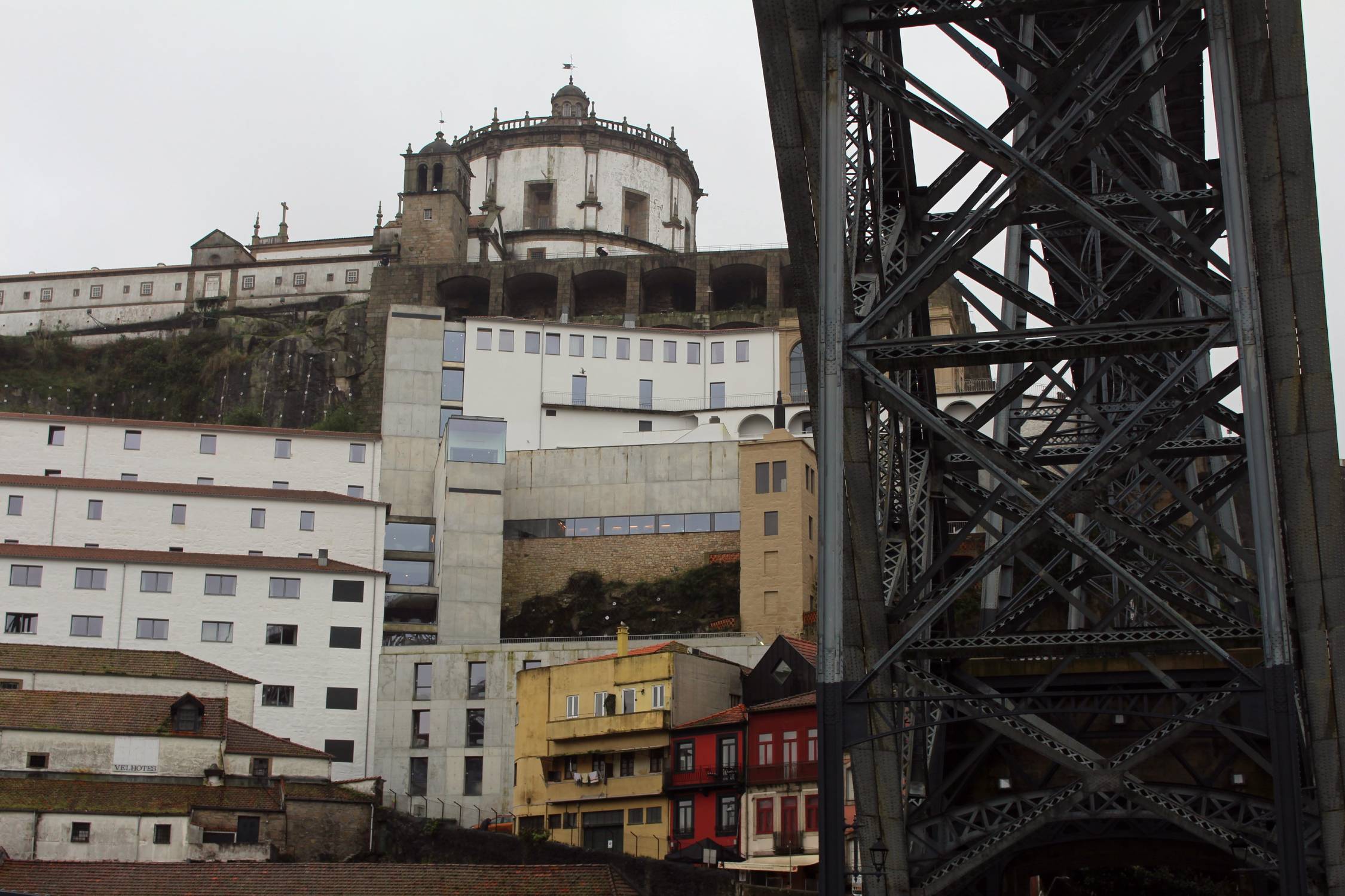 Porto, pont Dom Luís, pilier