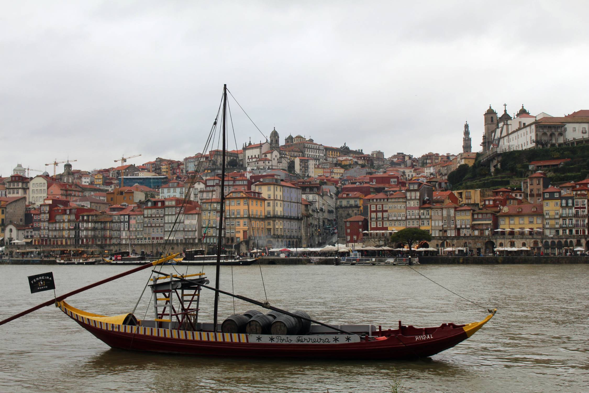 Porto, centre historique, bateau